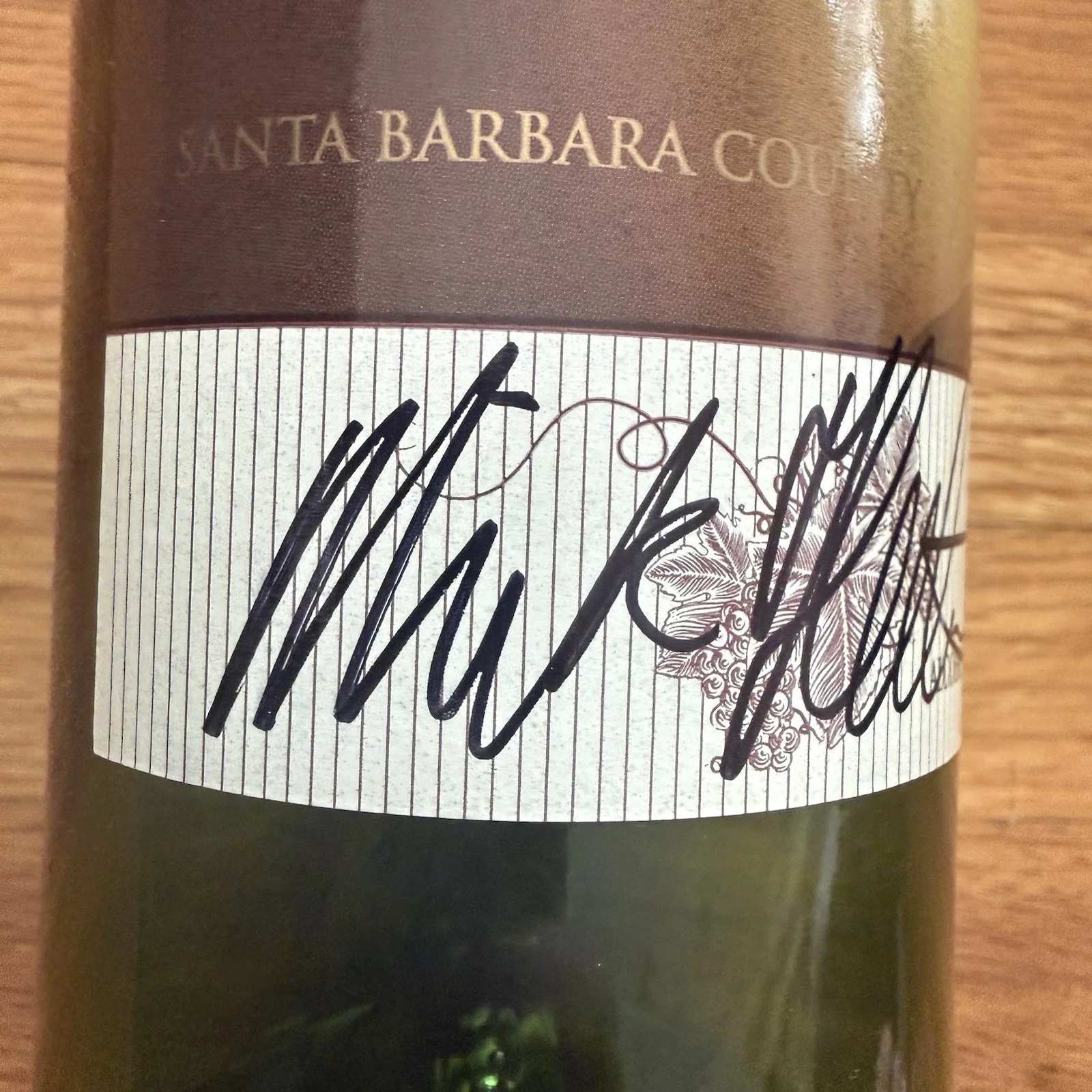 Mick Fleetwood Mac Signed Autographed Private Cellar Wine Bottle Merlot, image 2