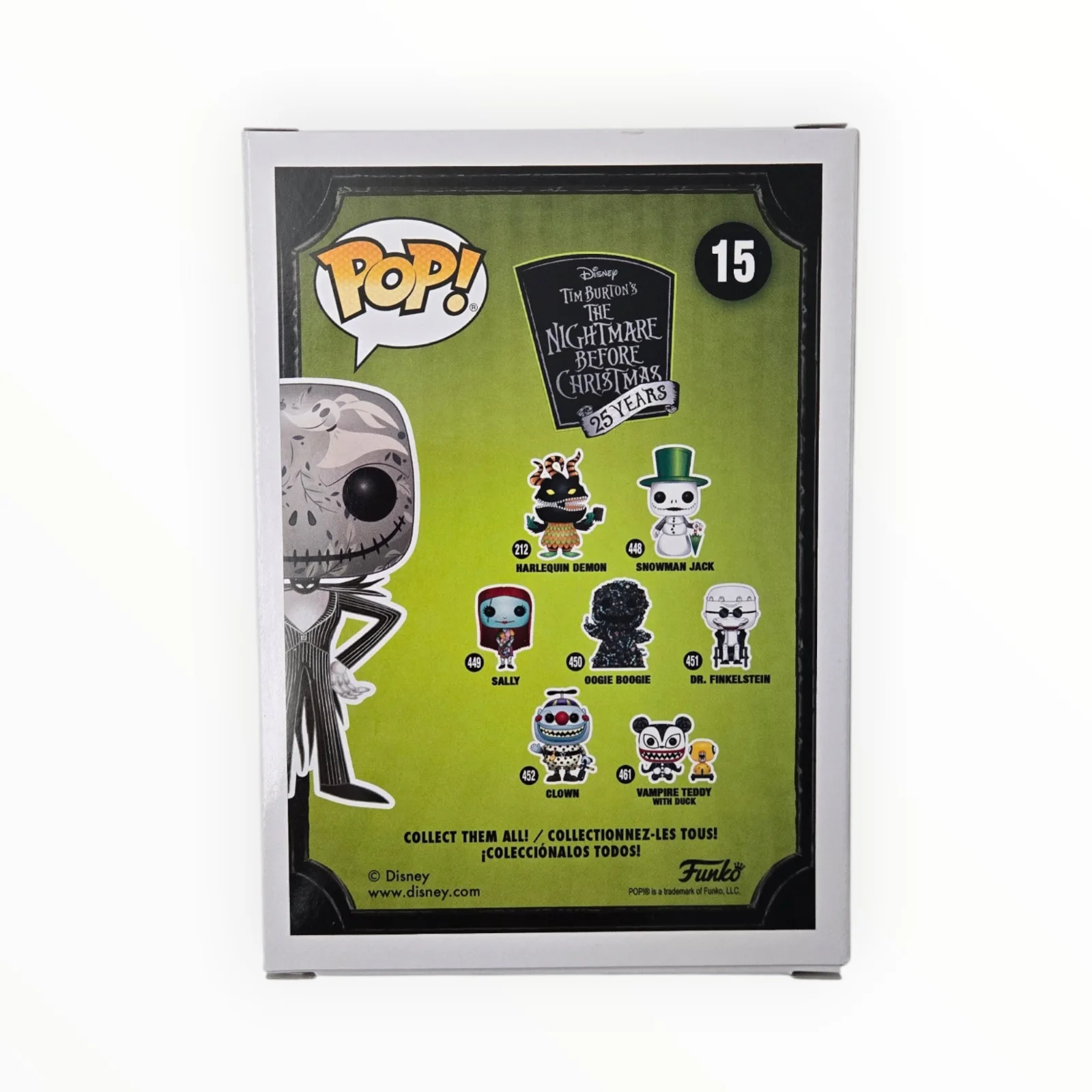 Chris Sarandon — Chris Sarandon Signed Funko Pop Jack NBC Christmas HT Disney 15 JSA COA 62, изображение 3