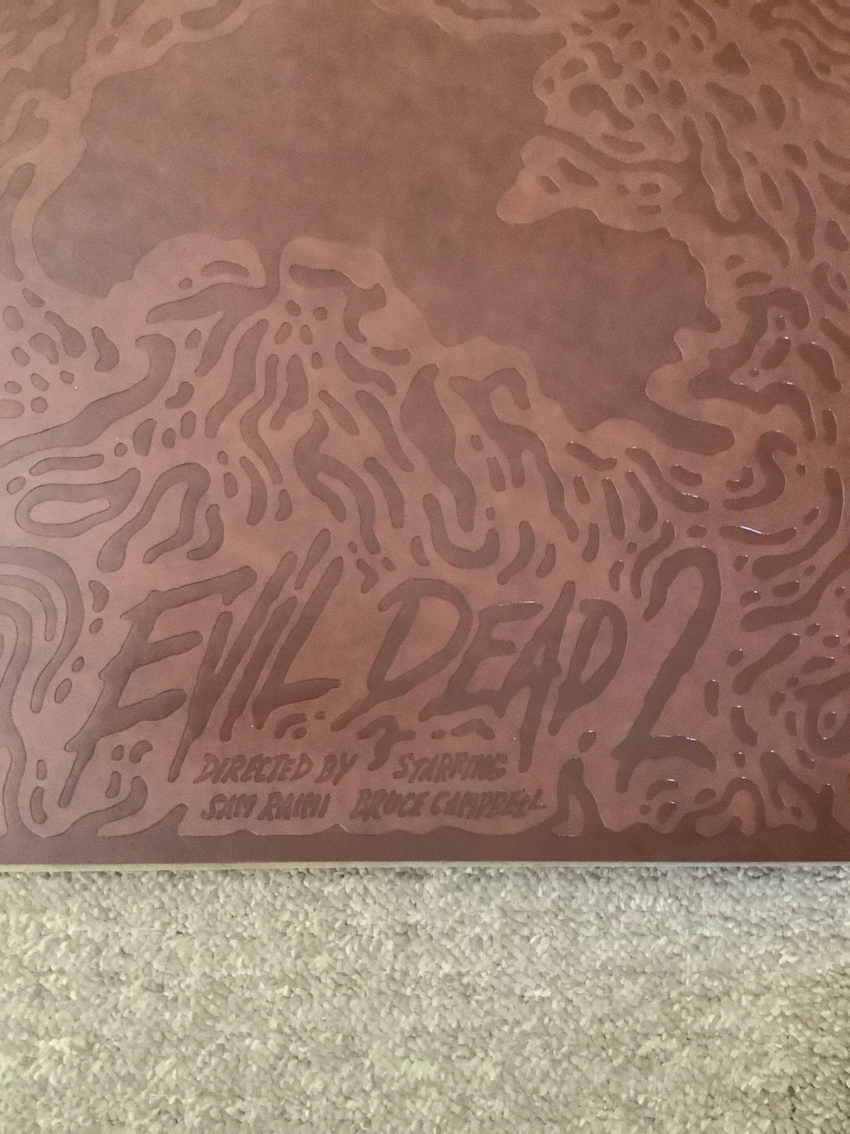 Evil Dead 2 Synthetic Leather Necronomicon 18x24 Print #118/150, изображение 3