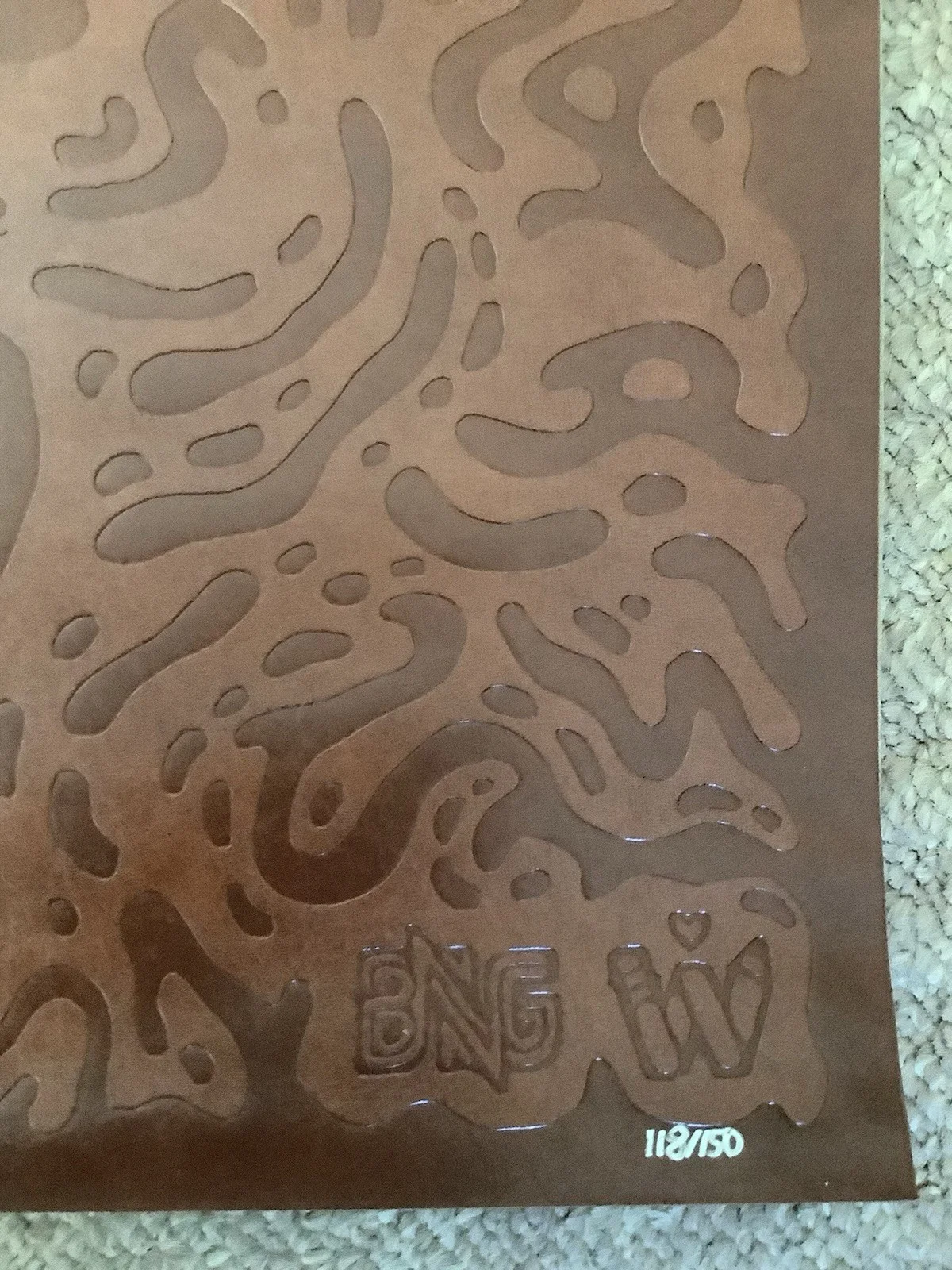 Evil Dead 2 Synthetic Leather Necronomicon 18x24 Print #118/150, изображение 4