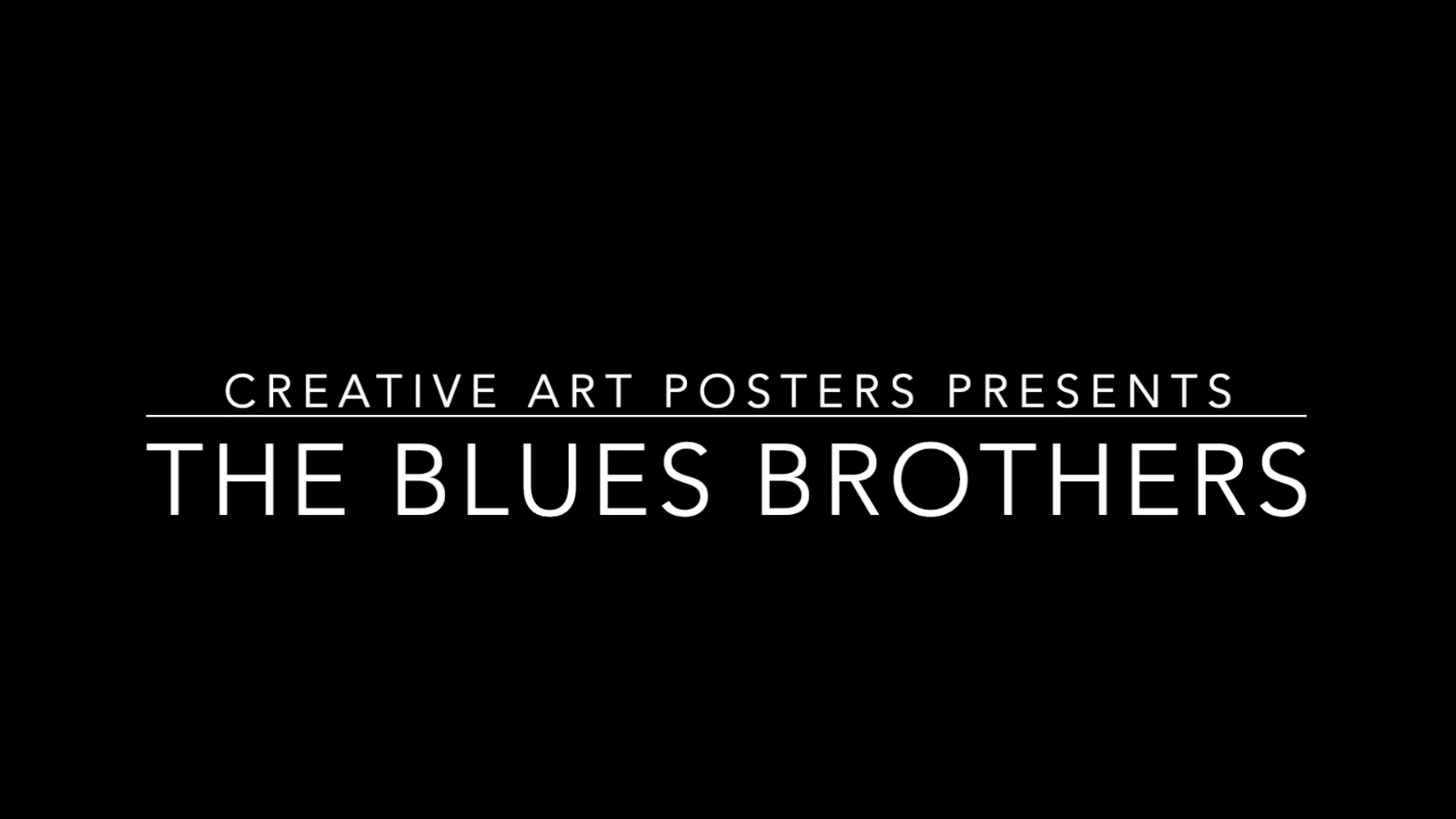 Blues Brother Poster | Classic Film Poster | Hand Drawn Artwork, изображение 2