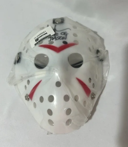 Ari Lehman — Ari Lehman Authentic Signed Mask Pristine COA “OG Jason” Voorhees Friday 13th🔥, image 2