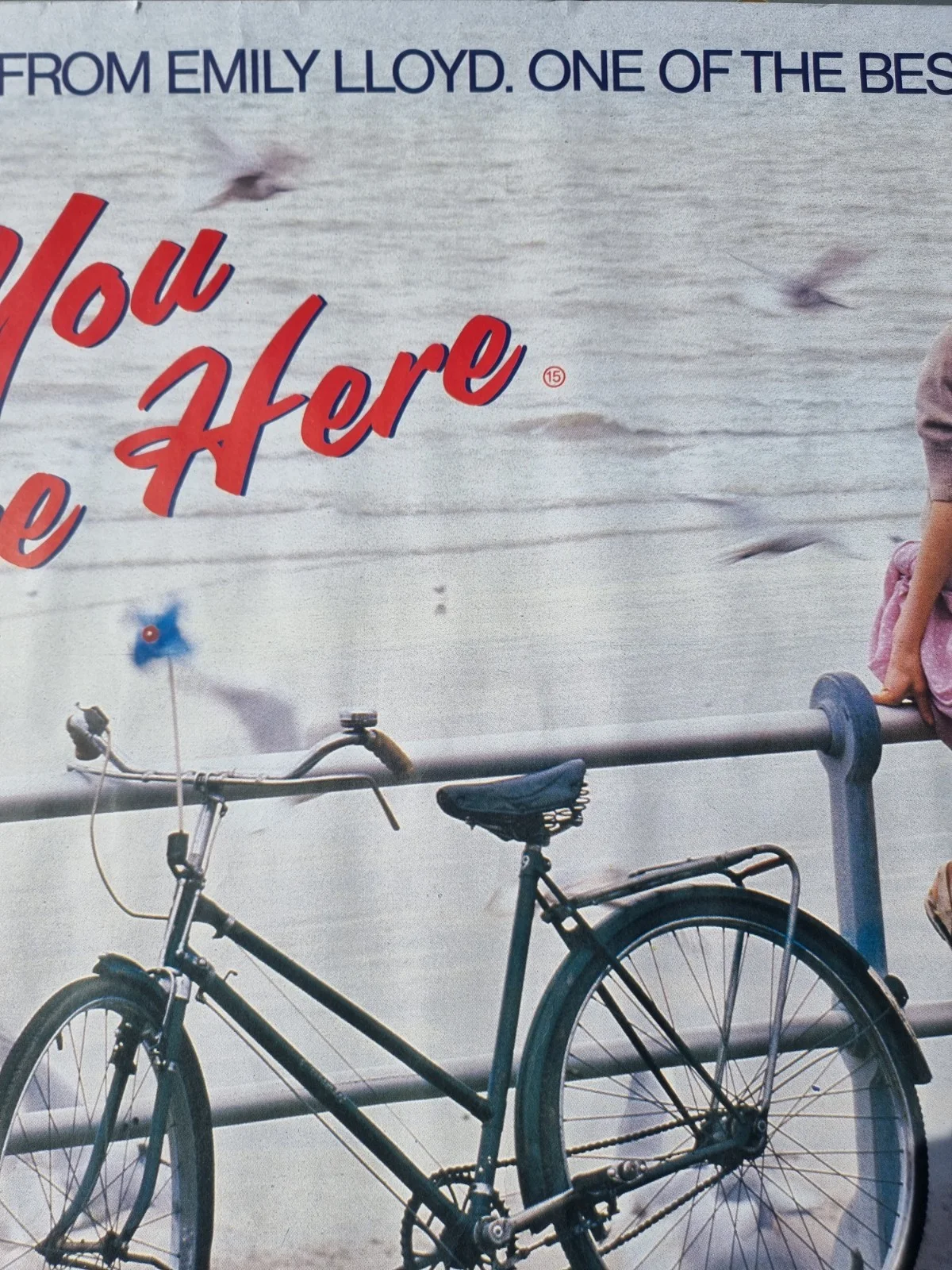 Wish You Were Here 1987 Original UK Quad Poster 40" x 30" Rolled *Damaged Edge*, image 4