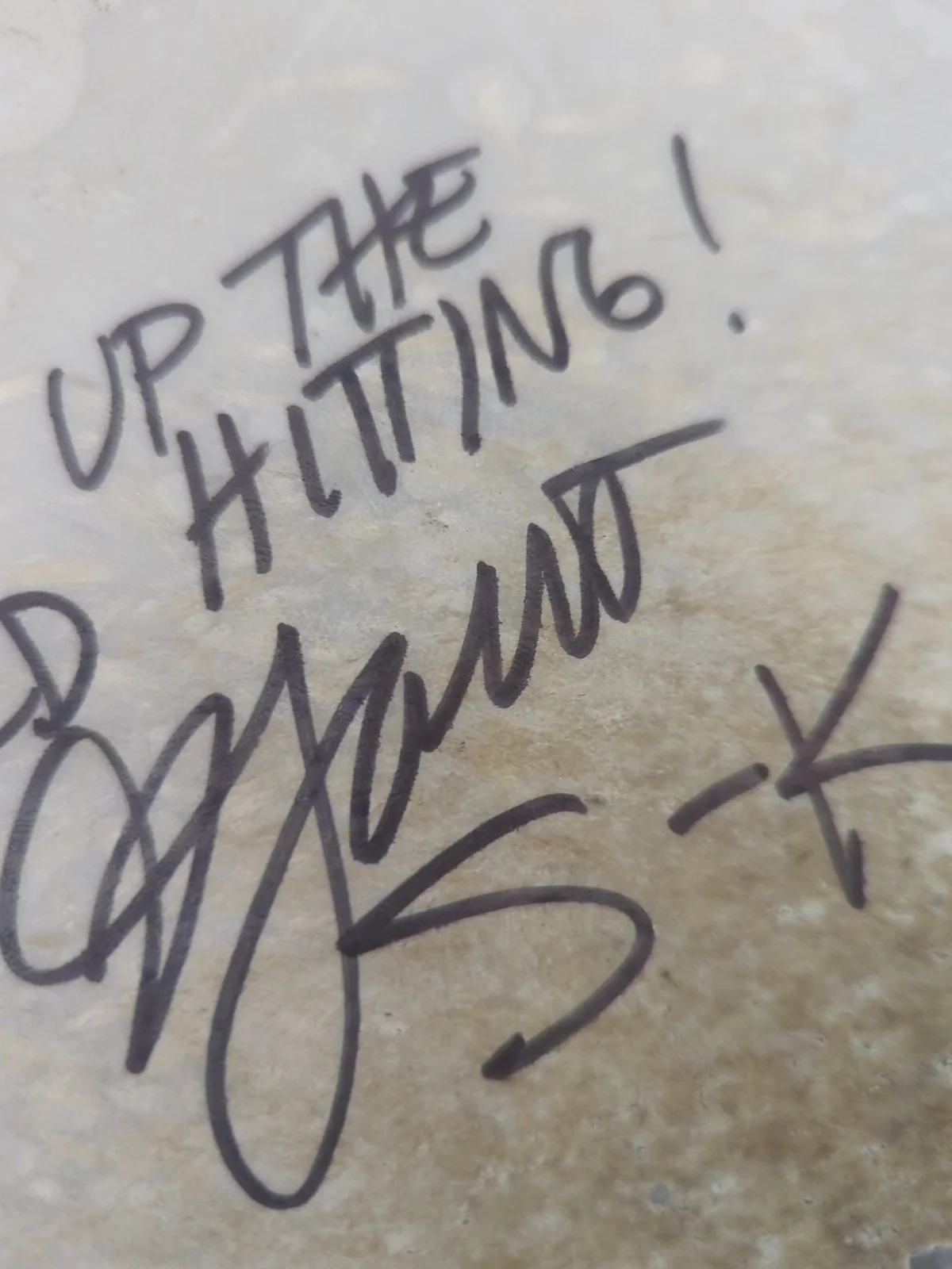 Janet Weiss Sleater Kinney Signed +Message Remo Drumhead Austin +MAGNET MAG #119, изображение 3