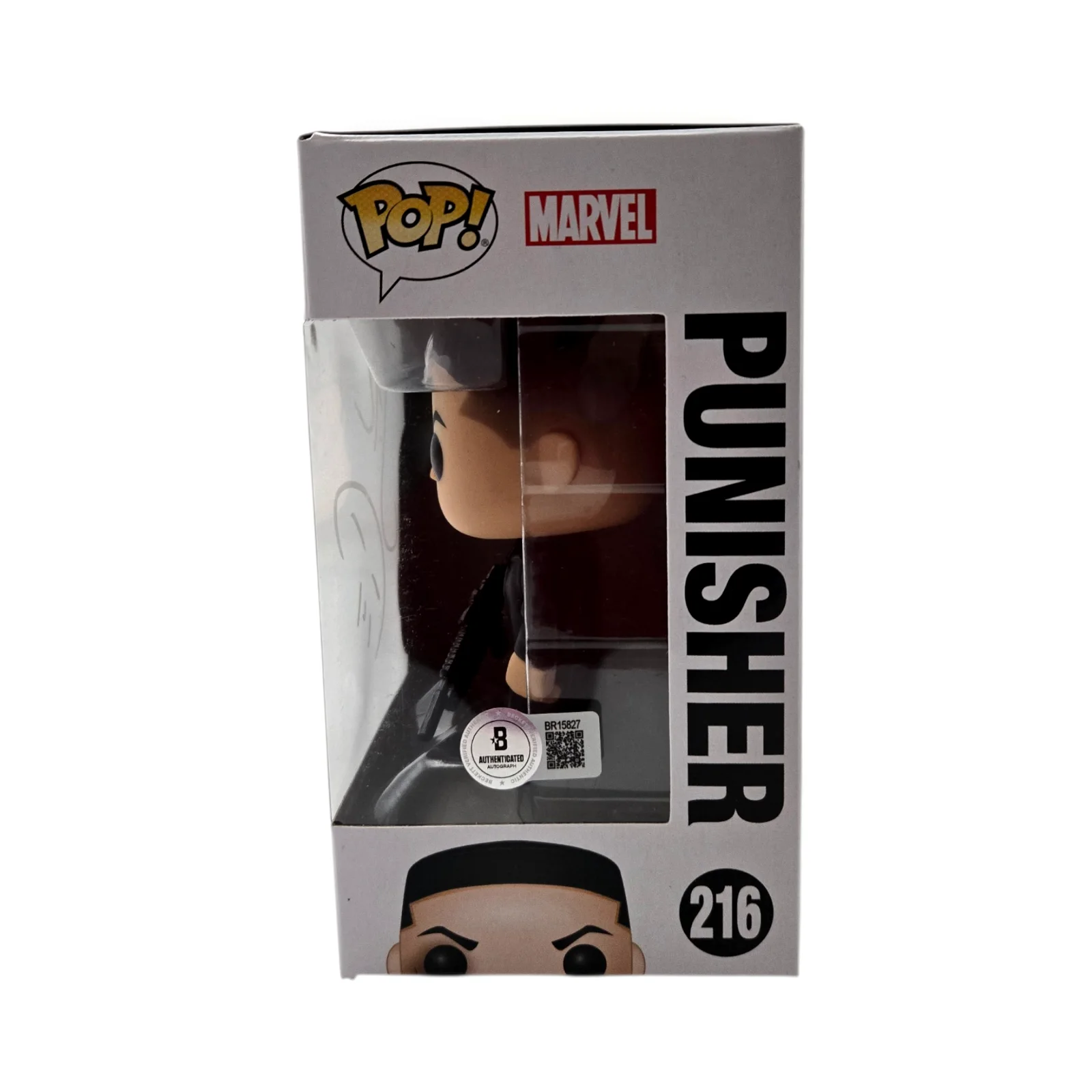 Jon Bernthal — Jon Bernthal Signed Funko Pop Punisher Daredevil Autograph #216 Beckett COA 827, изображение 2