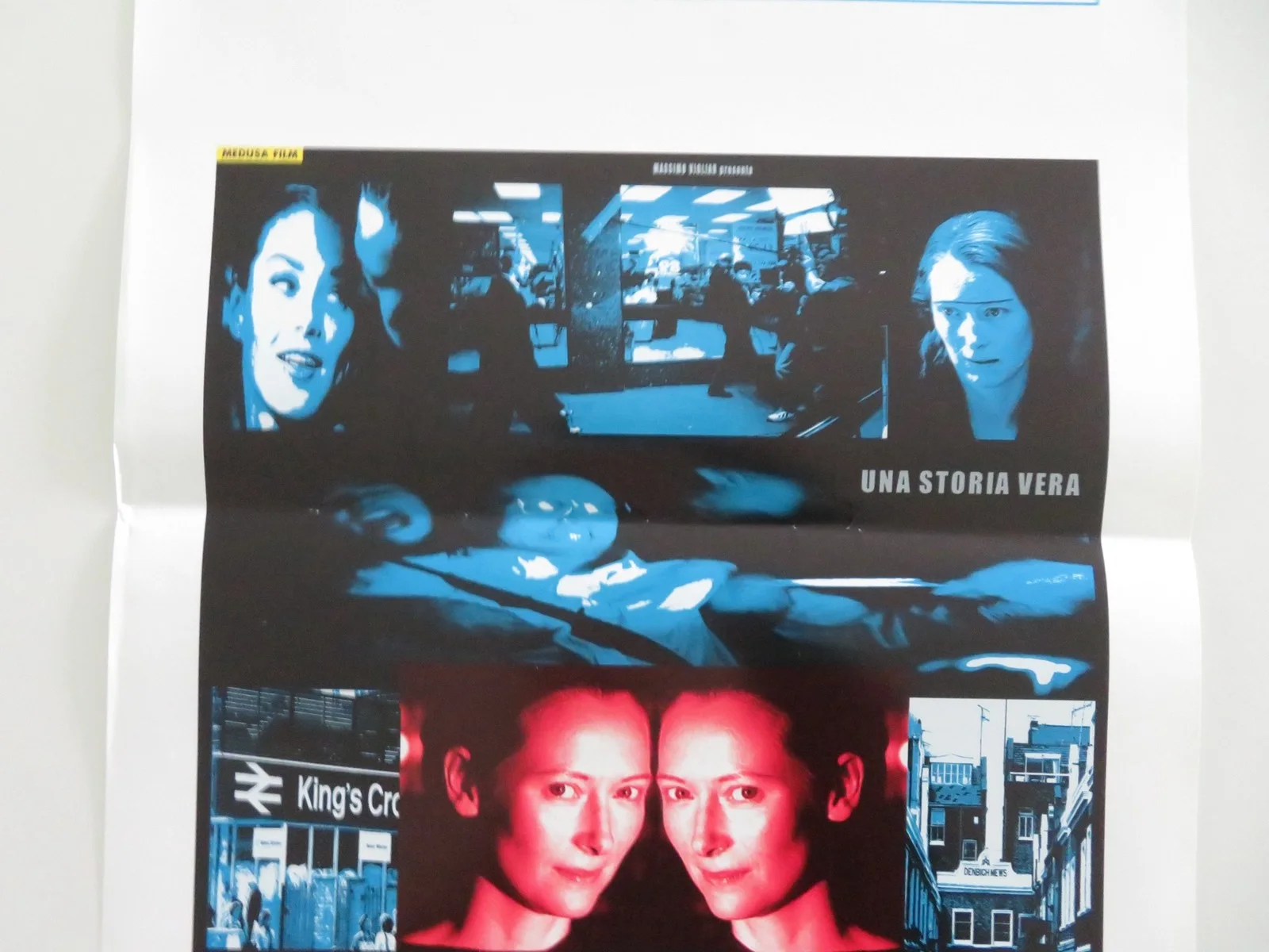 The Protagonists Italian Locandina Poster Tilda Swinton Fabrizia Sacchi 1999, изображение 3