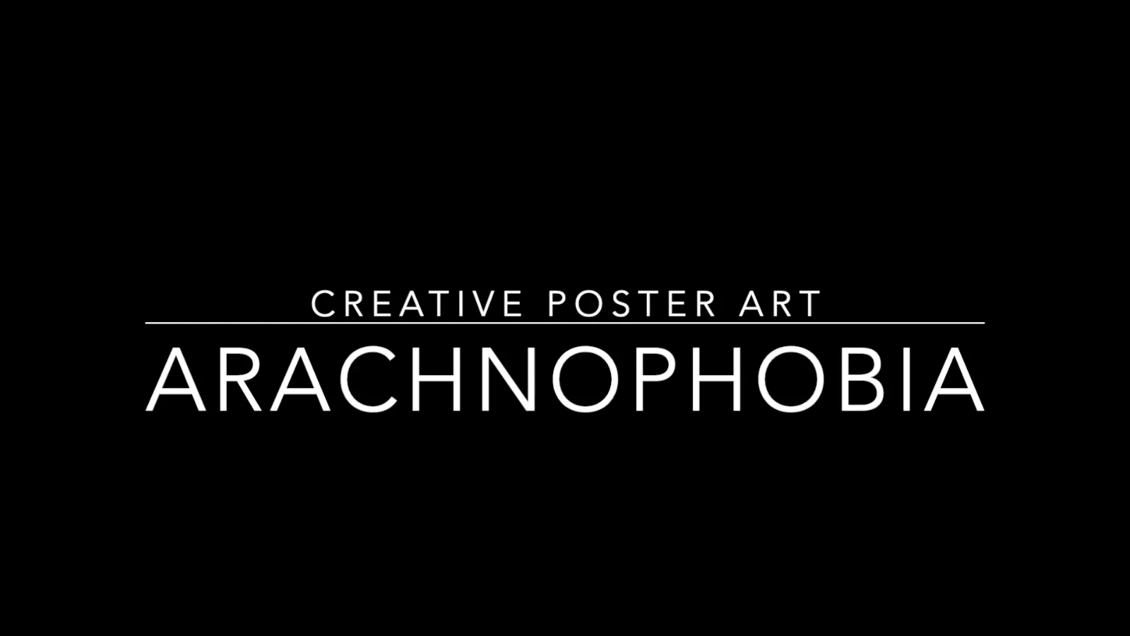 Arachnophobia Movie Poster | Spider Poster Print | Hand Drawn Artwork, изображение 2