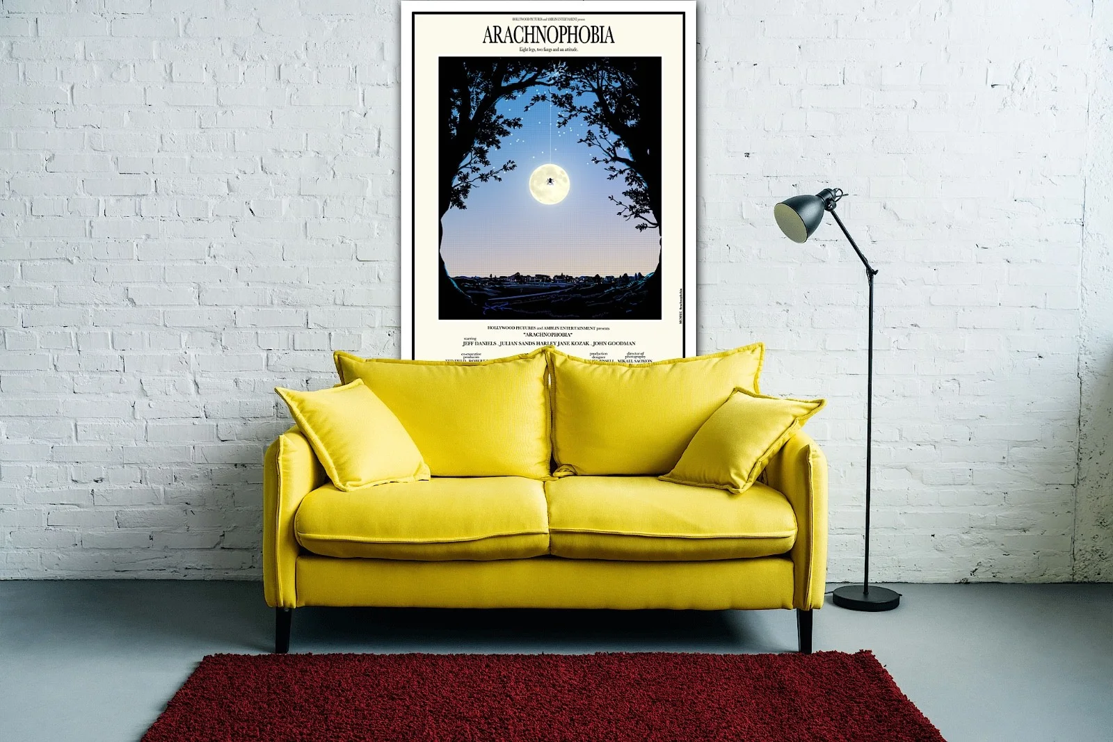 Arachnophobia Movie Poster | Spider Poster Print | Hand Drawn Artwork, изображение 4