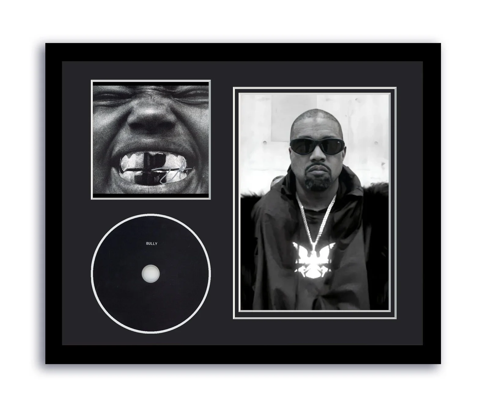 Kanye West — Kanye West Autographed Signed 11x14 Custom Framed CD Photo Bully Ye Yeezy ACOA