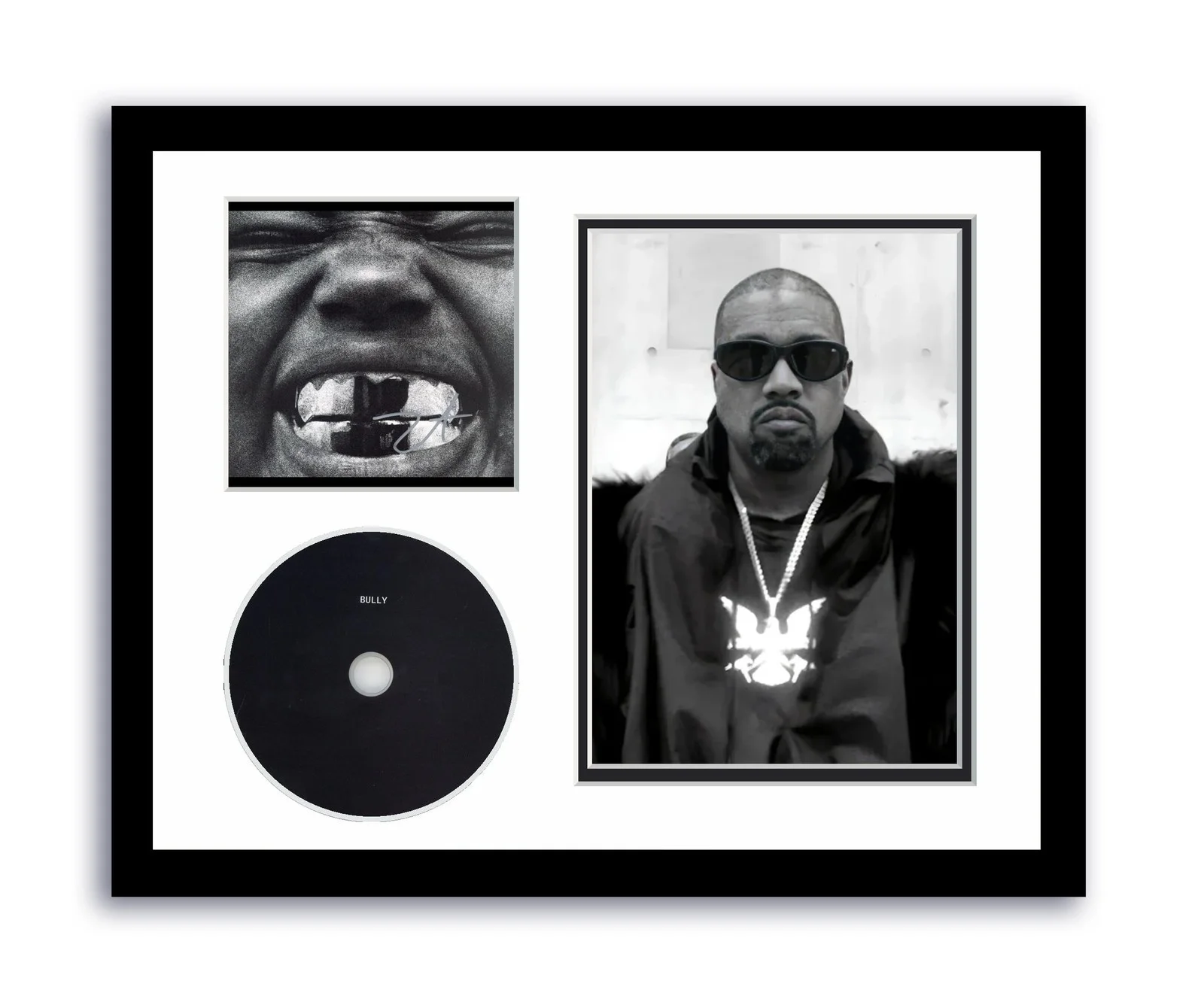 Kanye West — Kanye West Autographed Signed 11x14 Custom Framed CD Photo Bully Ye Yeezy ACOA