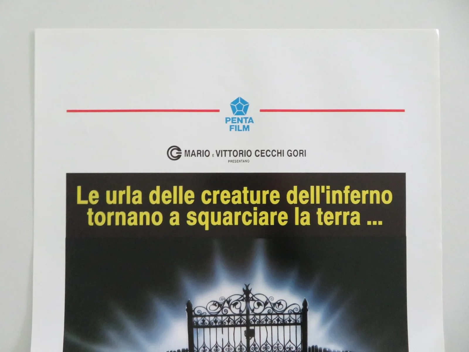 Gate 2: The Trespassers Italian Locandina Poster Louis Tripp Simon Reynolds 1990, изображение 2