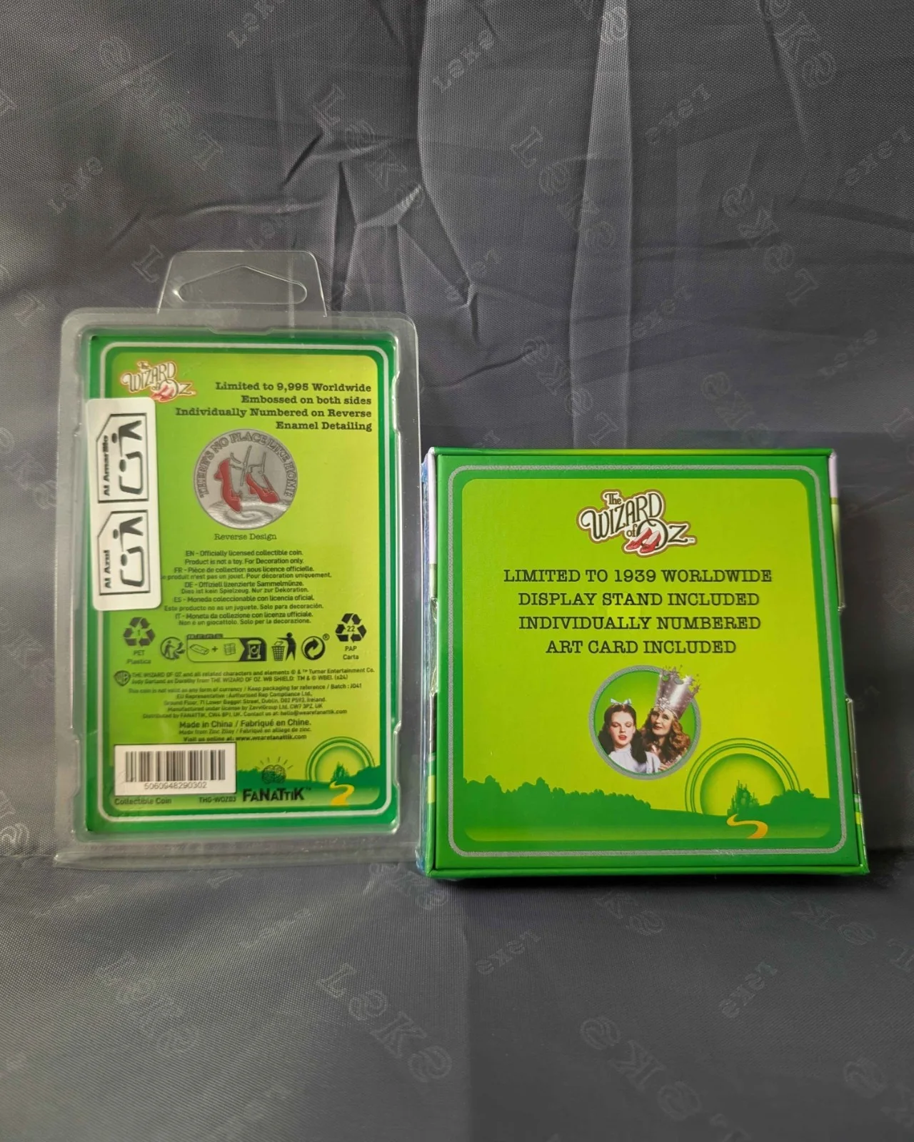 The Wizard of Oz Limited Edition Coin & Medallion FaNaTtiK Bundle, image 2