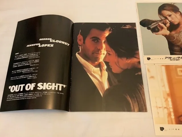 Out of Sight Japan movie programme + stills George Clooney Jennifer Lopez J-lo, изображение 2