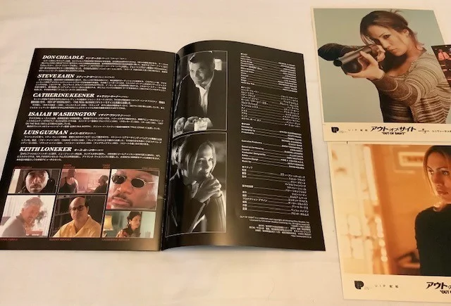 Out of Sight Japan movie programme + stills George Clooney Jennifer Lopez J-lo, изображение 3
