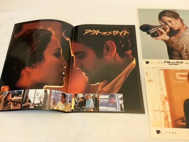 Out of Sight Japan movie programme + stills George Clooney Jennifer Lopez J-lo, изображение 4