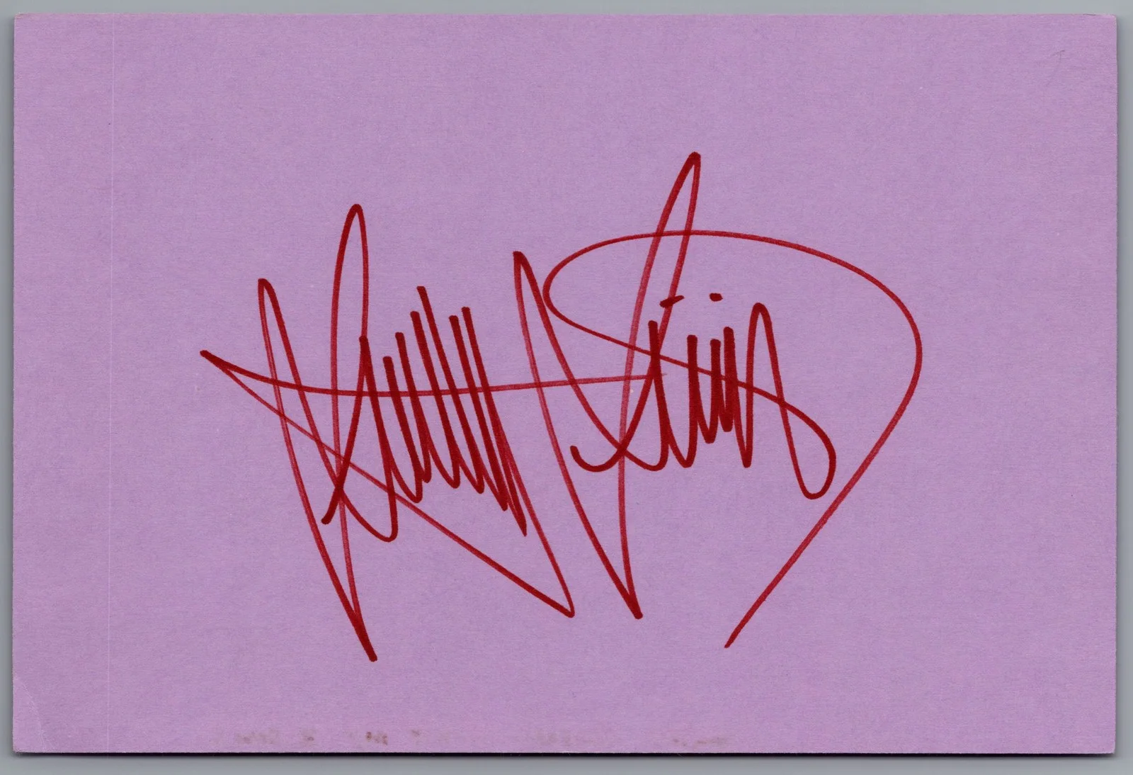 Stanley Livingston — Stanley Livingston Signed 4x6 Index Card My Three Sons Autographed