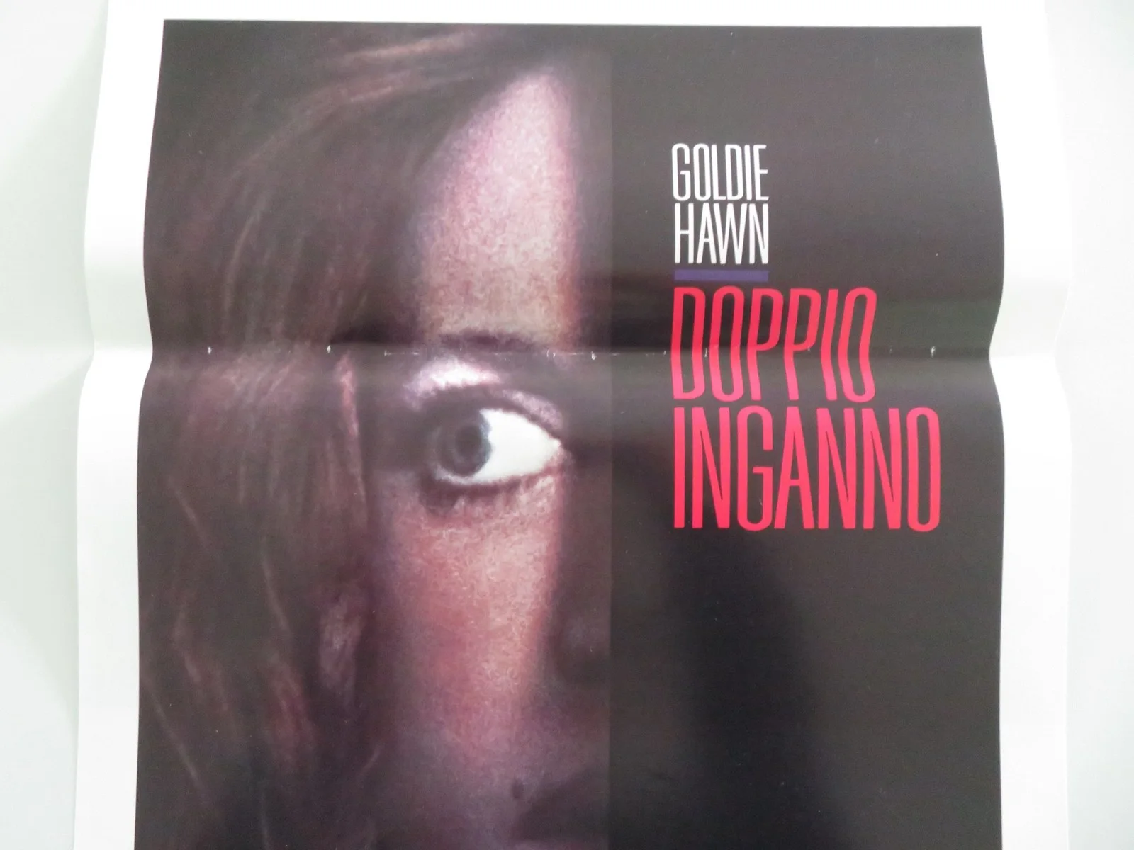 Deceived Italian Locandina Poster Goldie Hawn Damon Redfern 1991, изображение 3