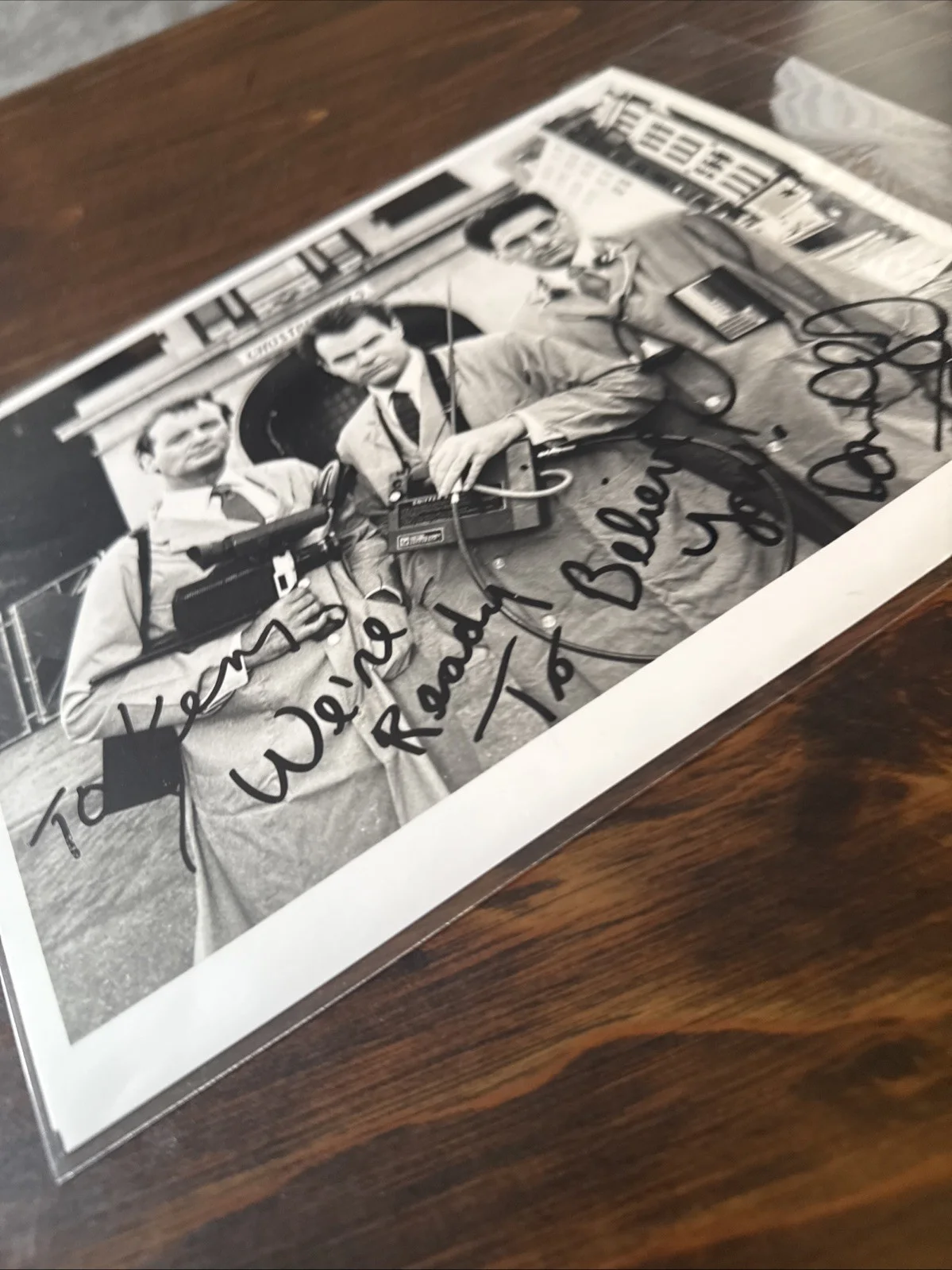 Dan Aykroyd — Dan Aykroyd Ghostbusters Signed Autographed 8X10 Photo Raymond Stantz, image 2