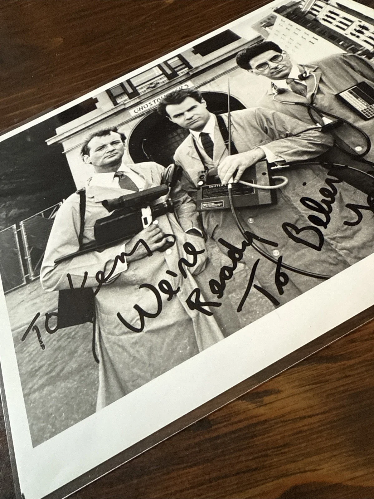 Dan Aykroyd — Dan Aykroyd Ghostbusters Signed Autographed 8X10 Photo Raymond Stantz, image 3