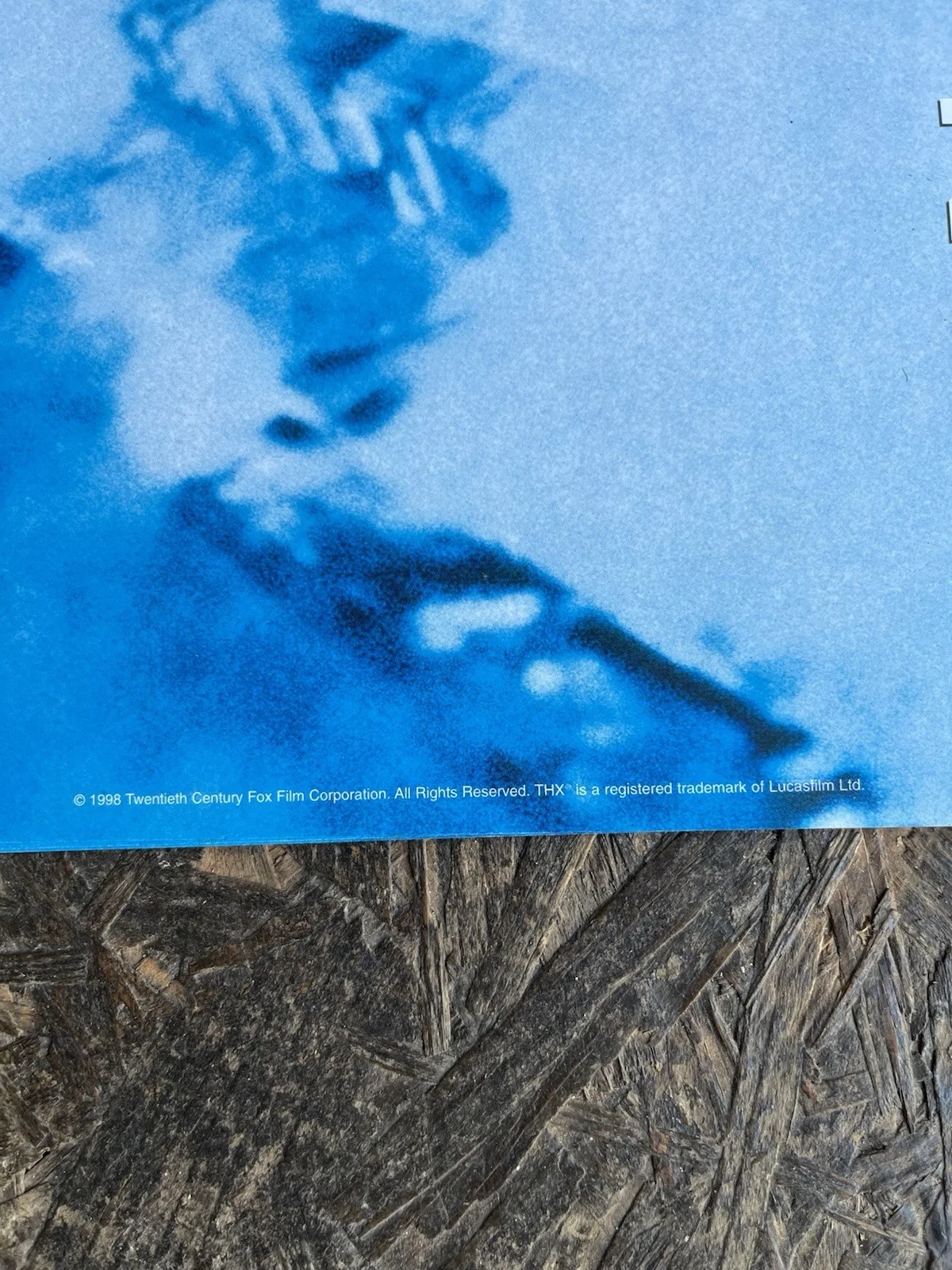 The X-Files 1998 DVD Promotional Poster The Movie Special Edition 28" X 20", изображение 5