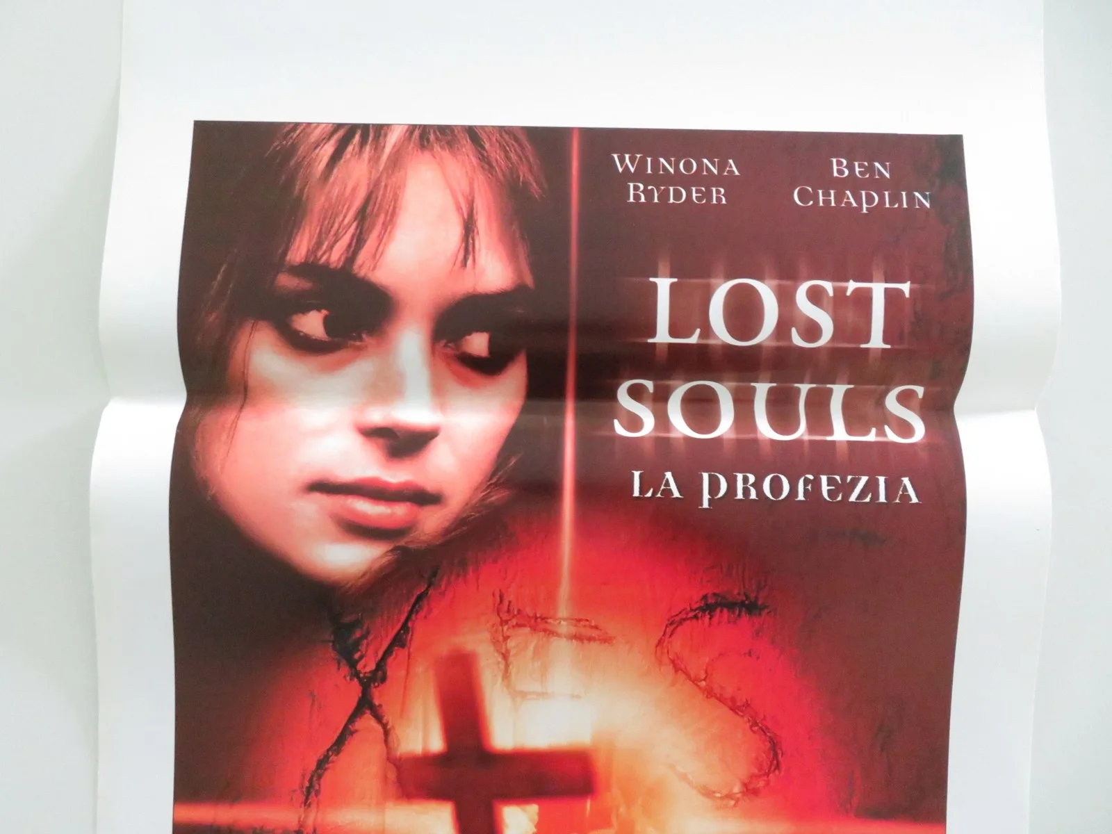 Lost Souls Italian Locandina Poster Winona Ryder Ben Chaplin 2000, изображение 3