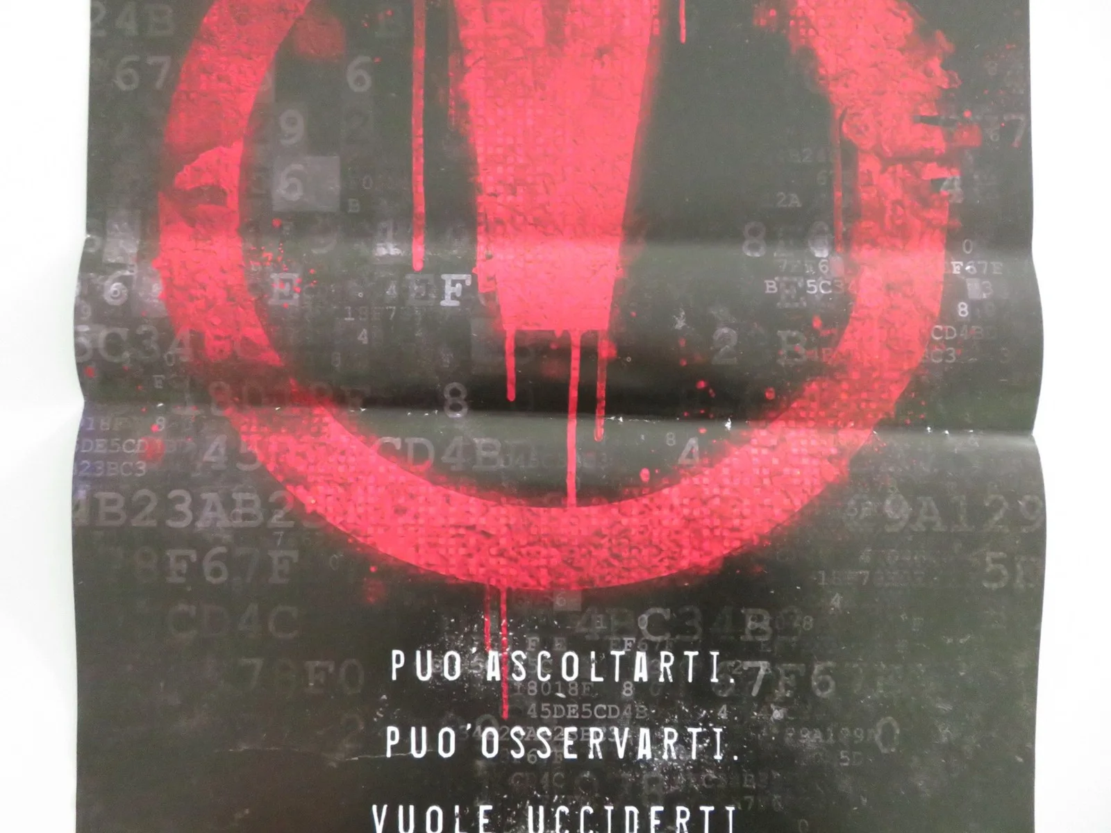 Bedevil - Non installarla Italian Locandina Poster Saxon Sharbino 2016, изображение 3
