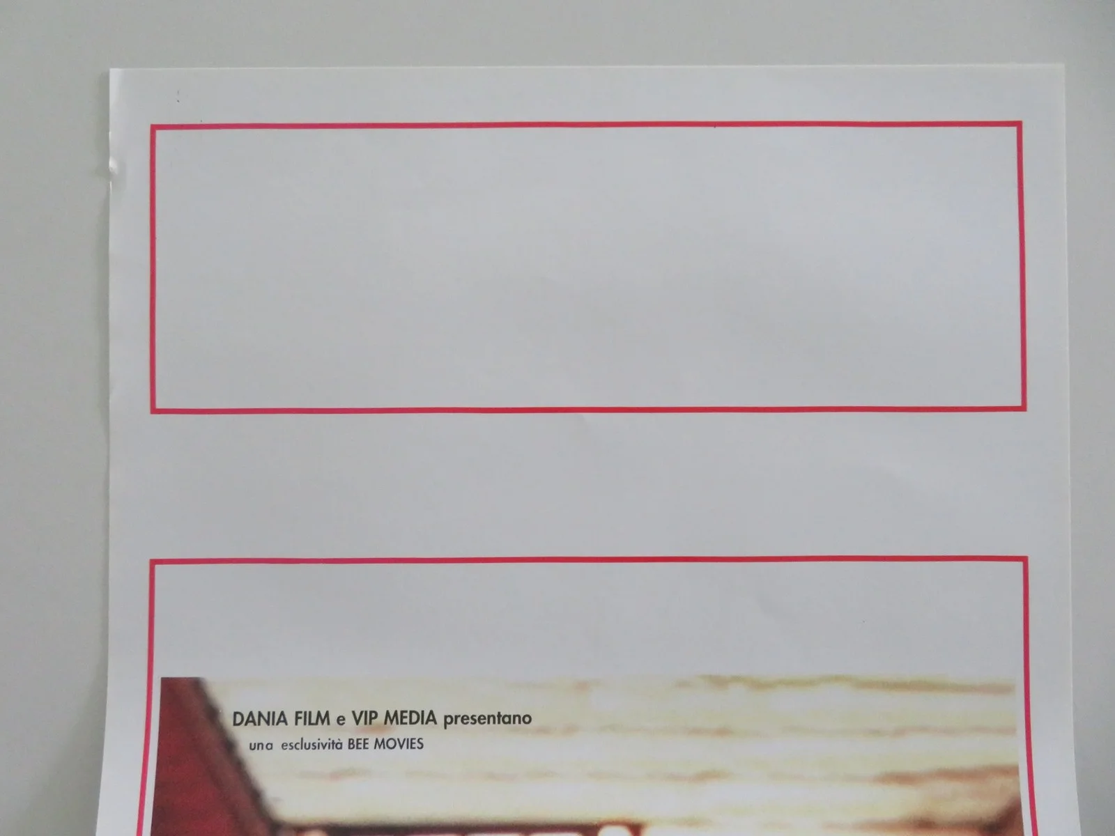 Requiem Italian Locandina Poster Patrick Dell'Isola Moussa Maaskri 2001, изображение 2