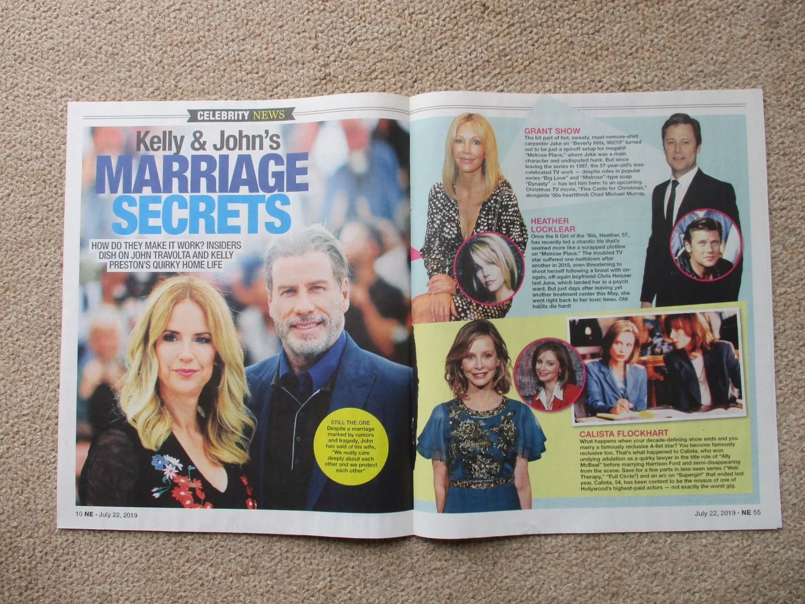 'Marilyn Monroe tried to steal JFK' article + Brad Pitt + John Travolta articles, изображение 4