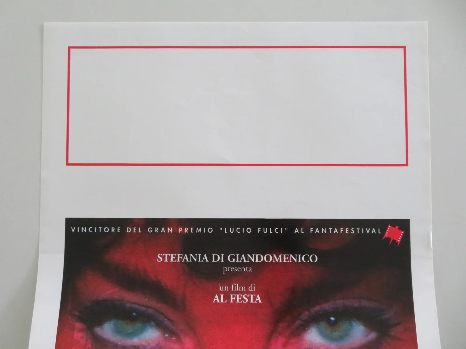 Fatal Frames Italian Locandina Poster Stefania Stella Rick Gianasi 1996, изображение 2