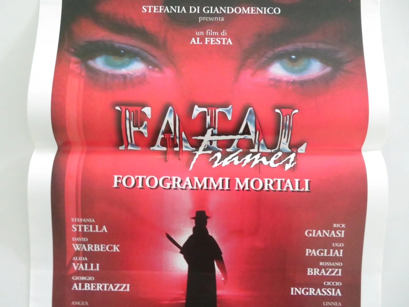 Fatal Frames Italian Locandina Poster Stefania Stella Rick Gianasi 1996, изображение 3