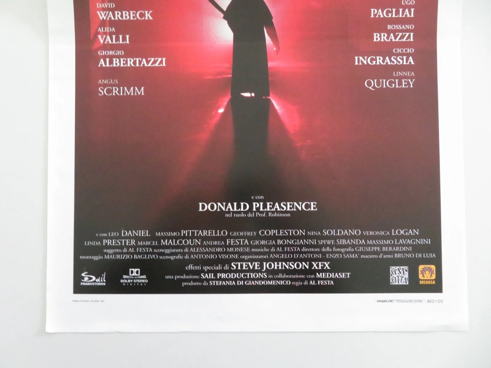 Fatal Frames Italian Locandina Poster Stefania Stella Rick Gianasi 1996, изображение 4