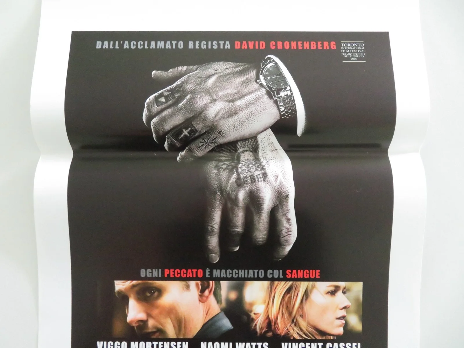 Eastern Promises Italian Locandina Poster Naomi Watts Viggo Mortensen 2007, изображение 3