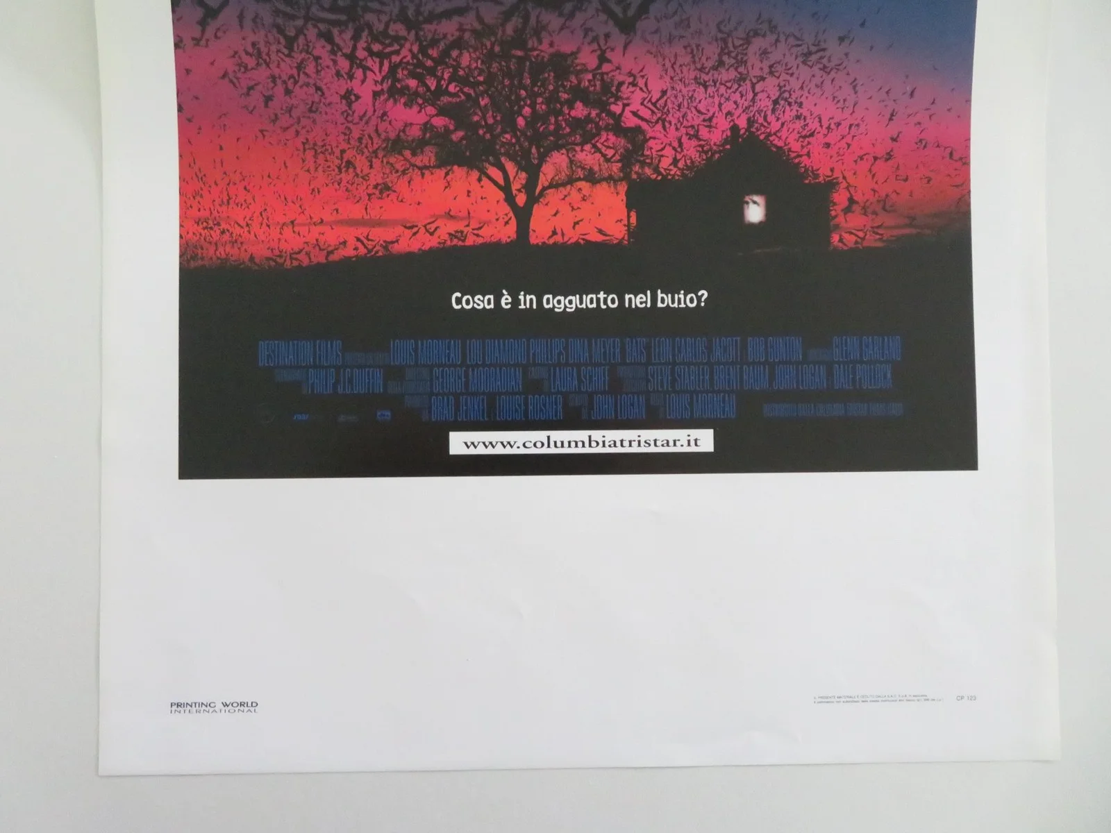 Bats Italian Locandina Poster Lou Diamond Phillips Dina Meyer 1999, image 4