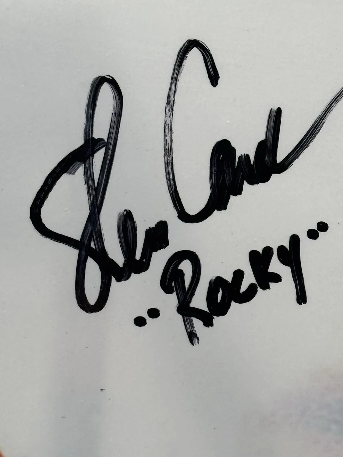 Steve Cardenas “Rocky” Signed 11x14 Photo No COA, изображение 2