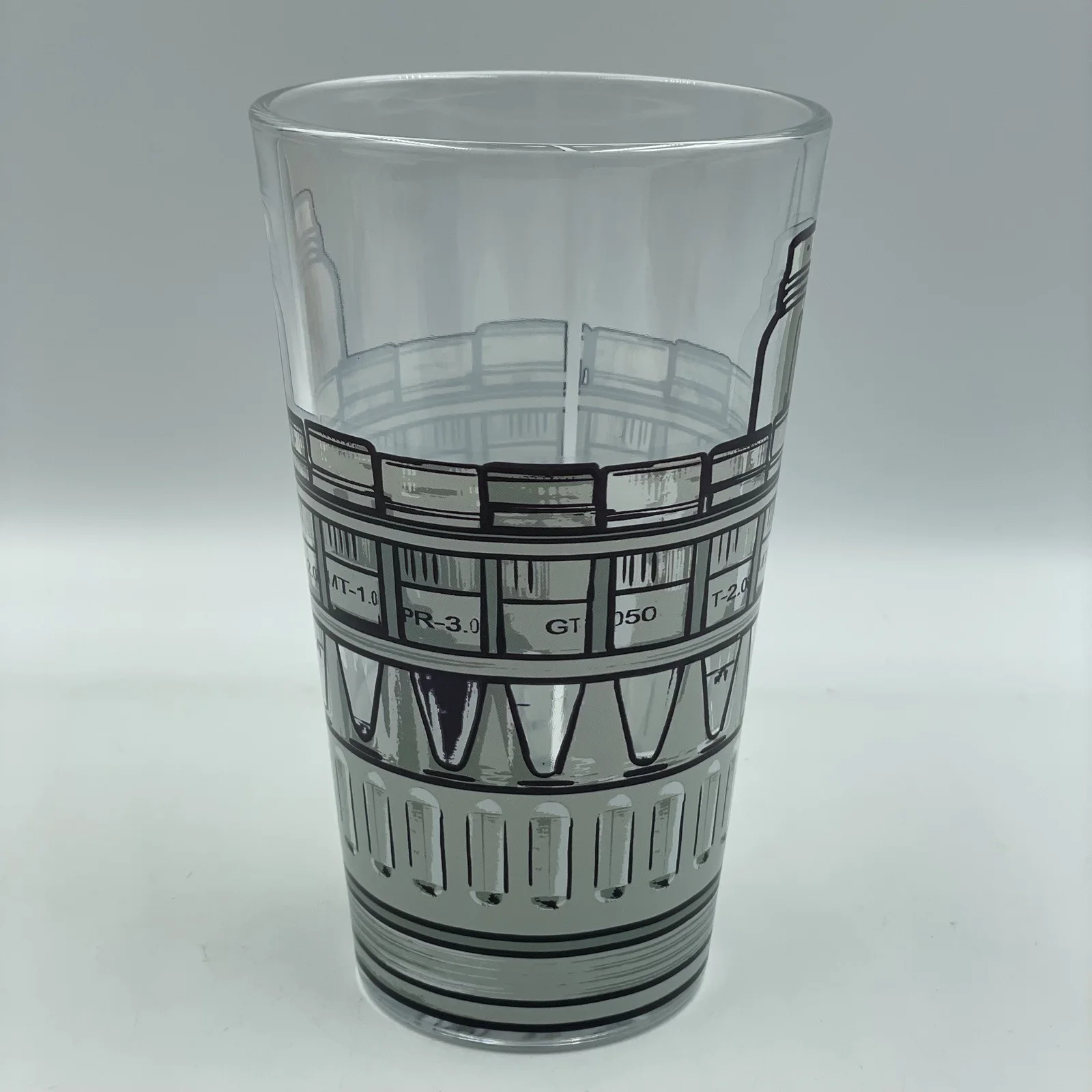 Jurassic Park • ‘Barbasol' Drinking Glass & Storage Tin • Official • New, image 3