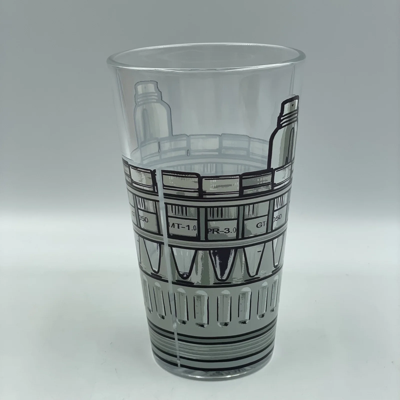 Jurassic Park • ‘Barbasol' Drinking Glass & Storage Tin • Official • New, image 5