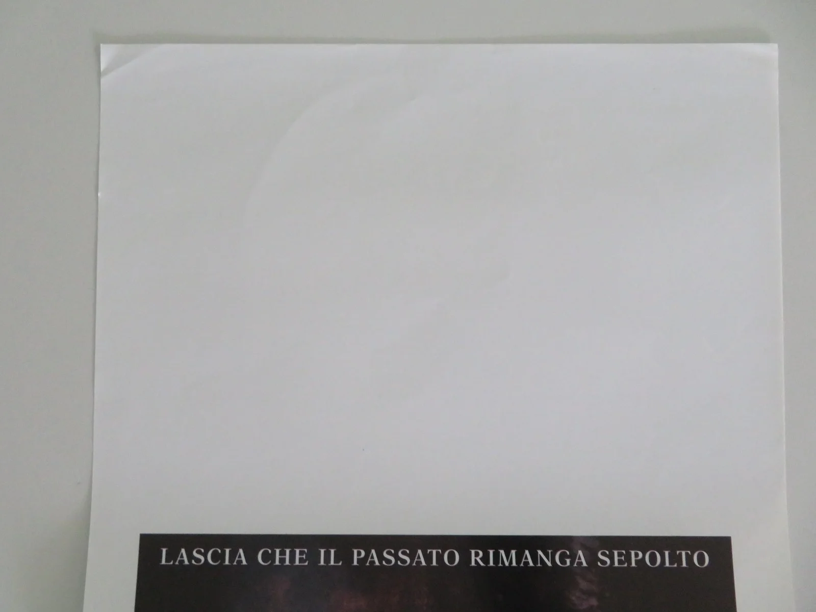 The Unsaid Italian Locandina Poster Andy Garcia Trevor Blumas 2001, изображение 2
