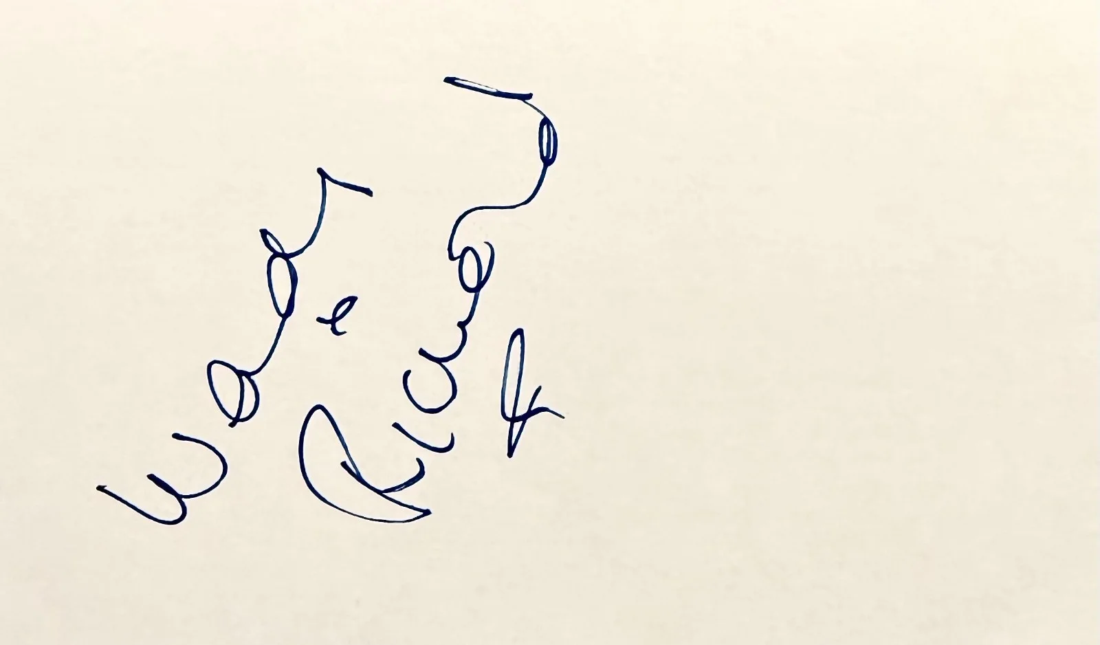 Wendy Richard — WENDY RICHARD Signed Autographed 3x5 INDEX CARD EastEnders Are You Being Served?