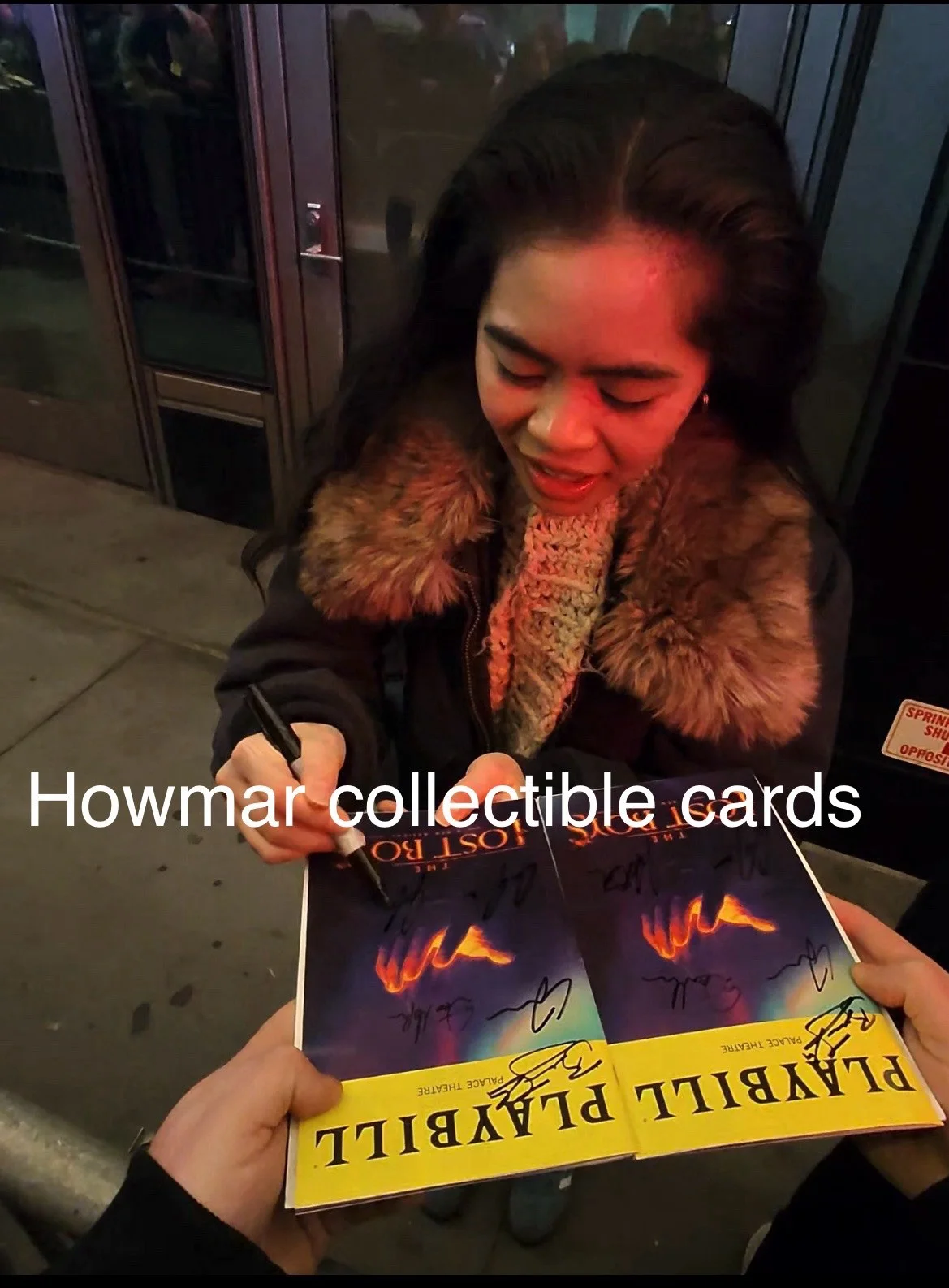 cast members — The Lost Boys signed Playbill 2026 -7 Signatures *, image 2