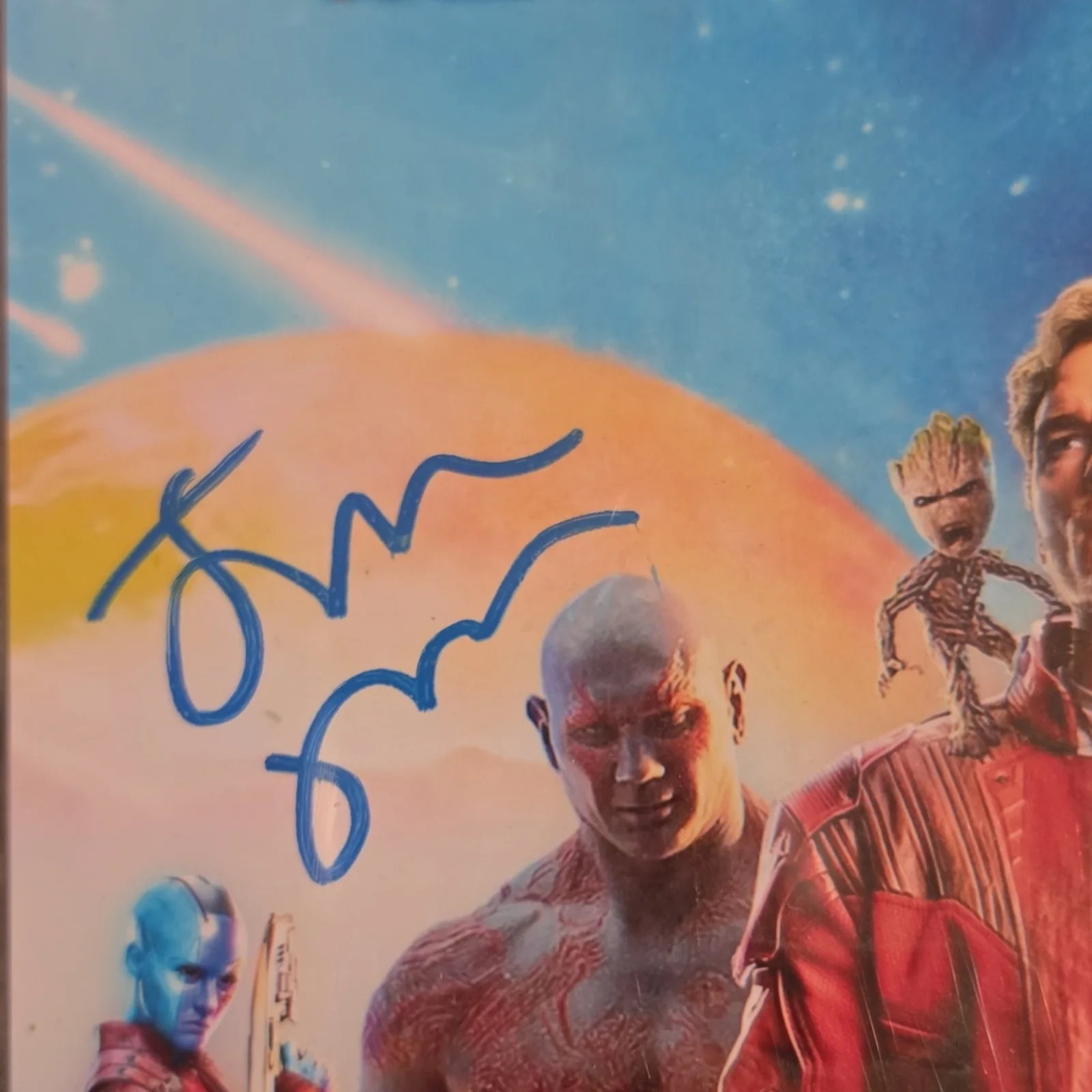 James Gunn — James Gunn Signed 8x10 Photo Guardians of the Galaxy Vol. 2 Beckett COA, изображение 3
