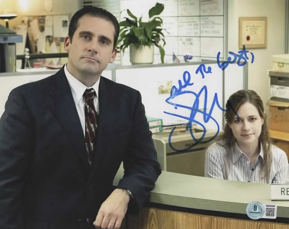 Jenna Fischer — JENNA FISCHER RARE SIGNED AUTOGRAPHED 8x10 PHOTO COA BECKETT THE OFFICE *SMDG*