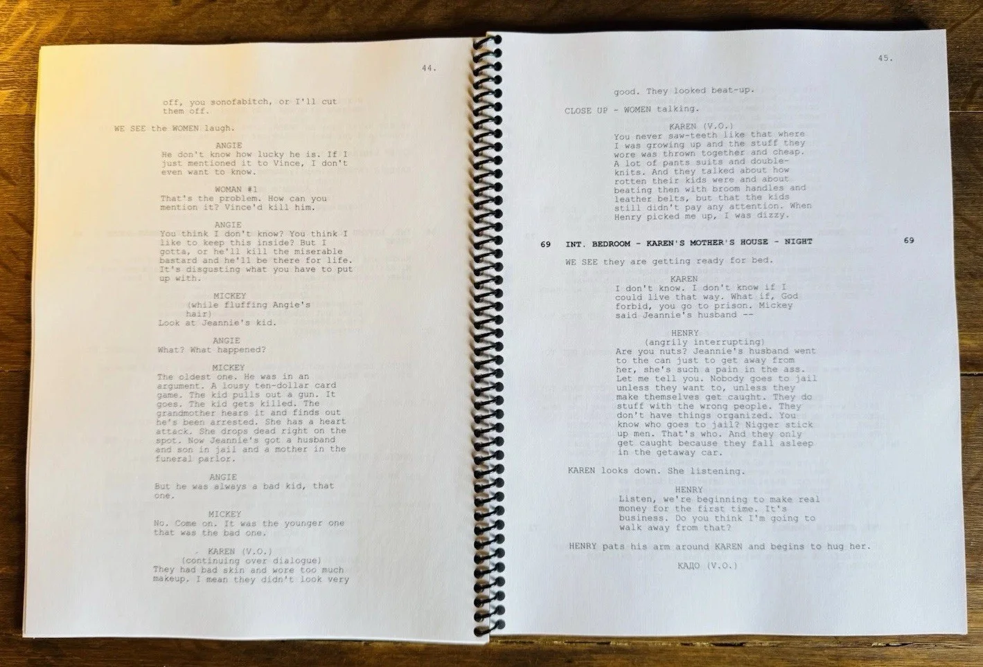 Martin Scorsese — Martin Scorsese Signed Goodfellas FULL FINAL SHOOTING Script Beckett BAS/COA, image 2