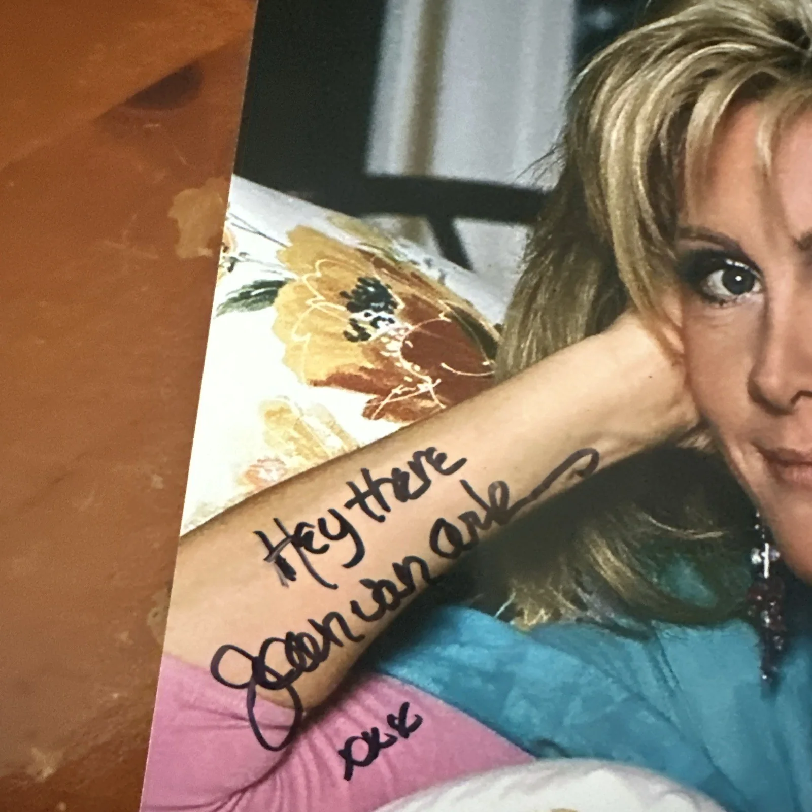 Joan Van Ark Autographed 8 X 10 Photo Knots Landing Signed, изображение 2
