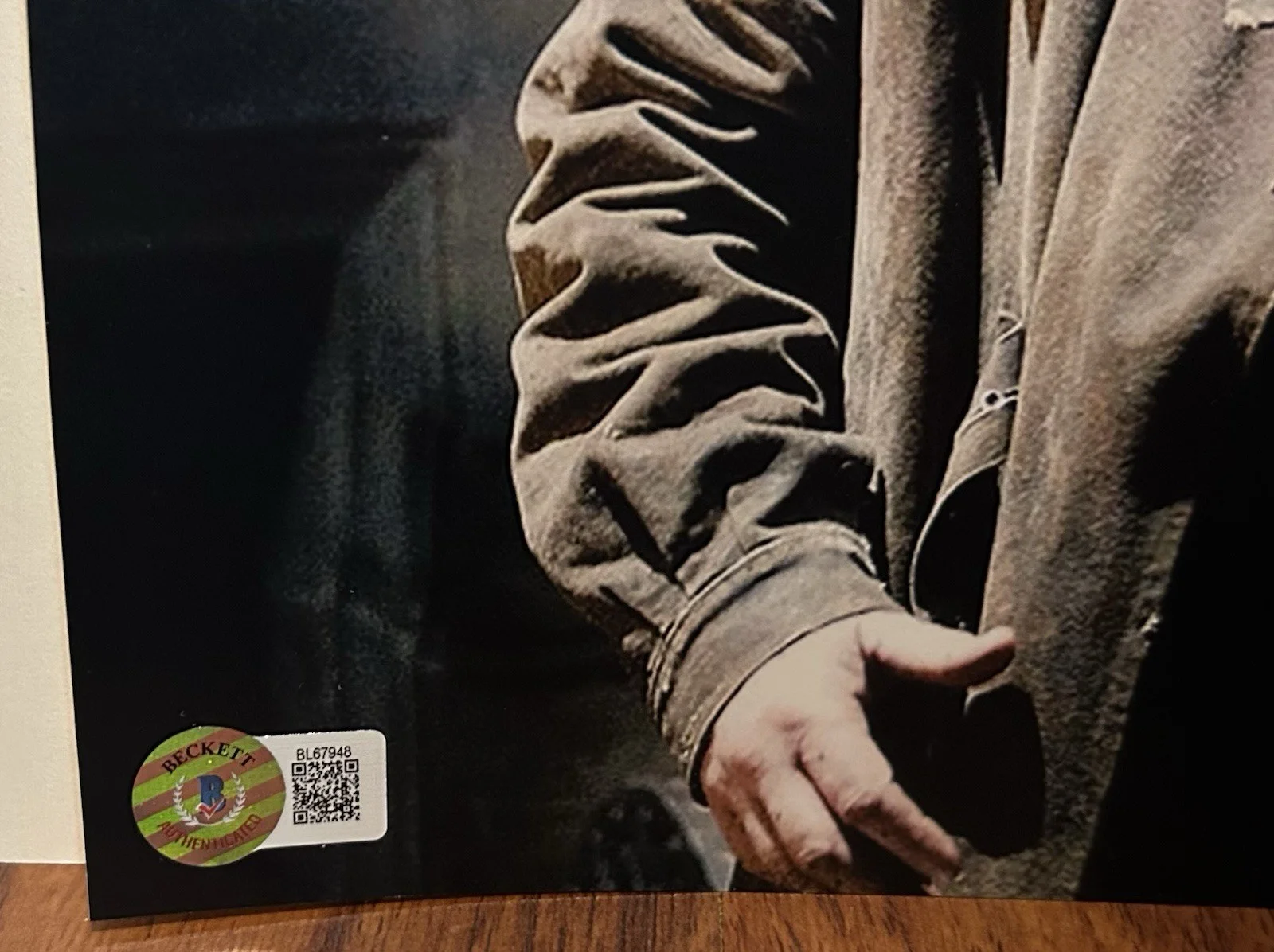 BRENDAN GLEESON ALASTOR MOODY SIGNED HARRY POTTER GOBLET 8x10 PHOTO BECKETT BAS, изображение 2