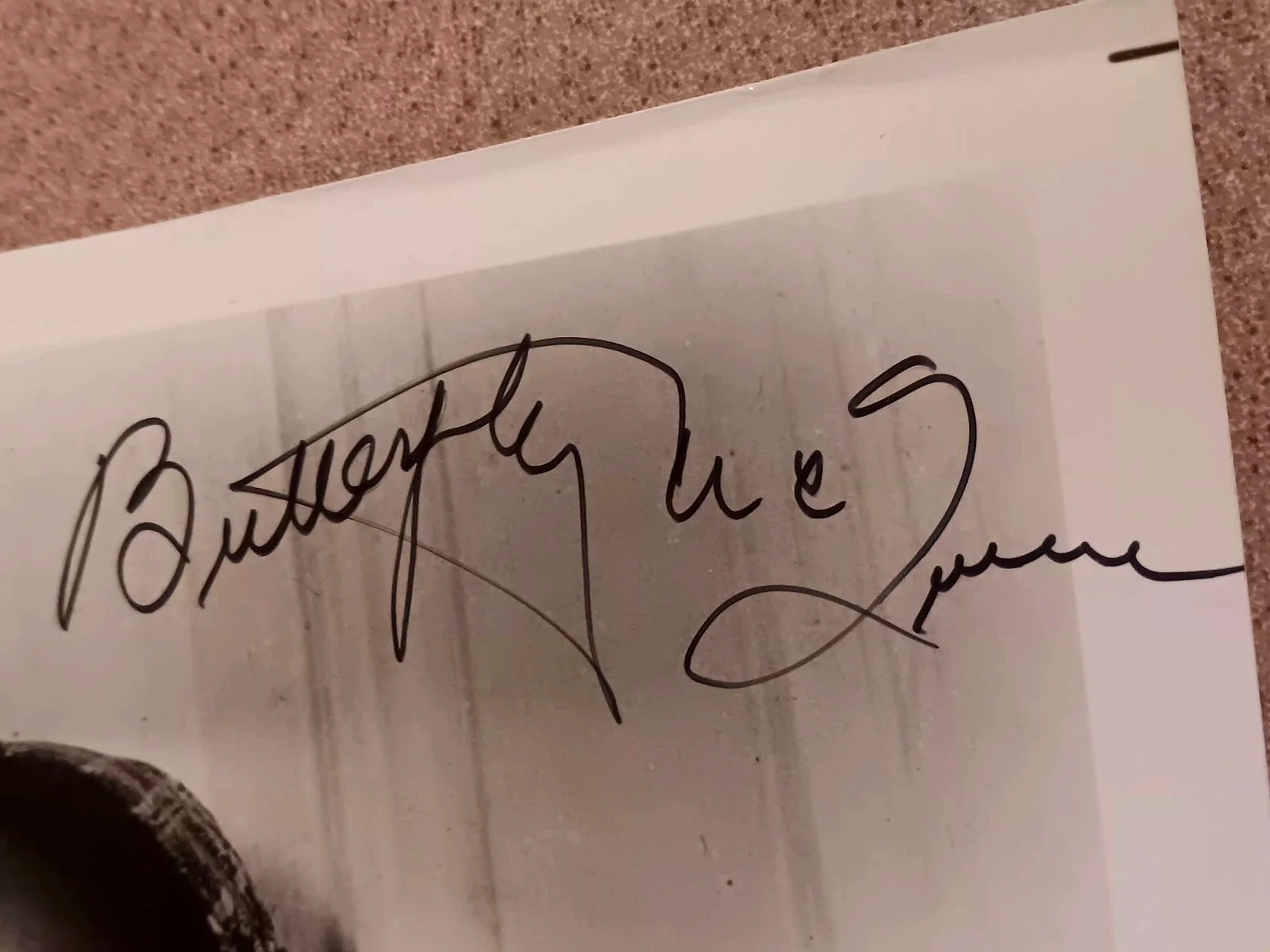 Butterfly McQueen Signed Photo PRISSY Gone with the Wind Movie Black Americana, изображение 4