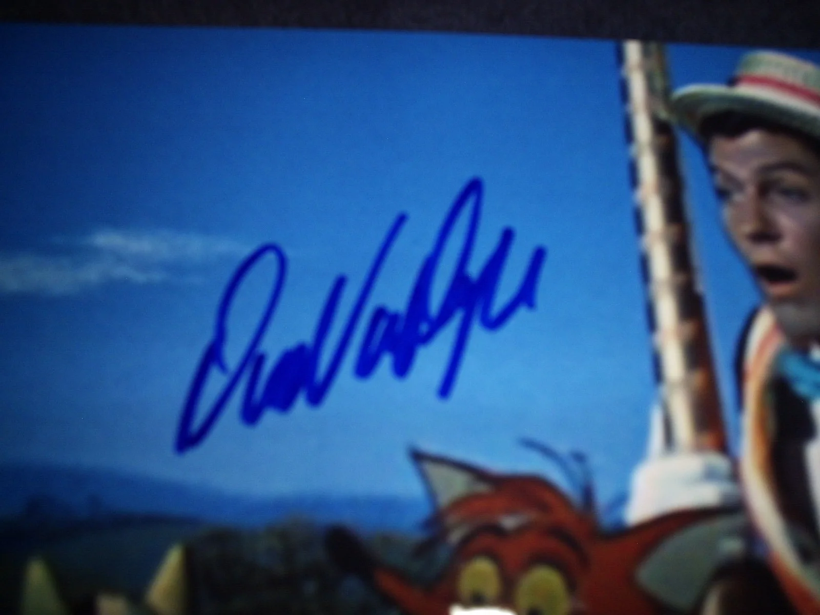 DICK VAN DYKE — DICK VAN DYKE SIGNED PHOTO 8X10 COLOR MARY POPPINS! XRARE PROOF COMIC LEGEND JSA, image 5