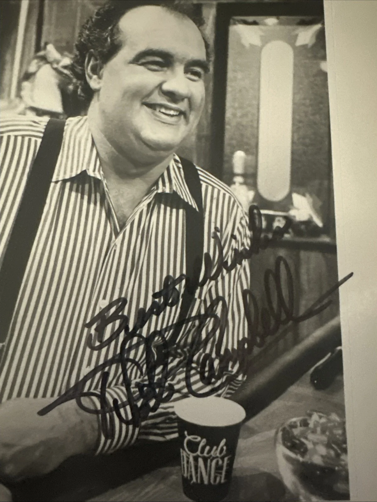 Phil Campbell The Nashville Network Club Dance Autographed 8 X 10 Photo Signed, изображение 2