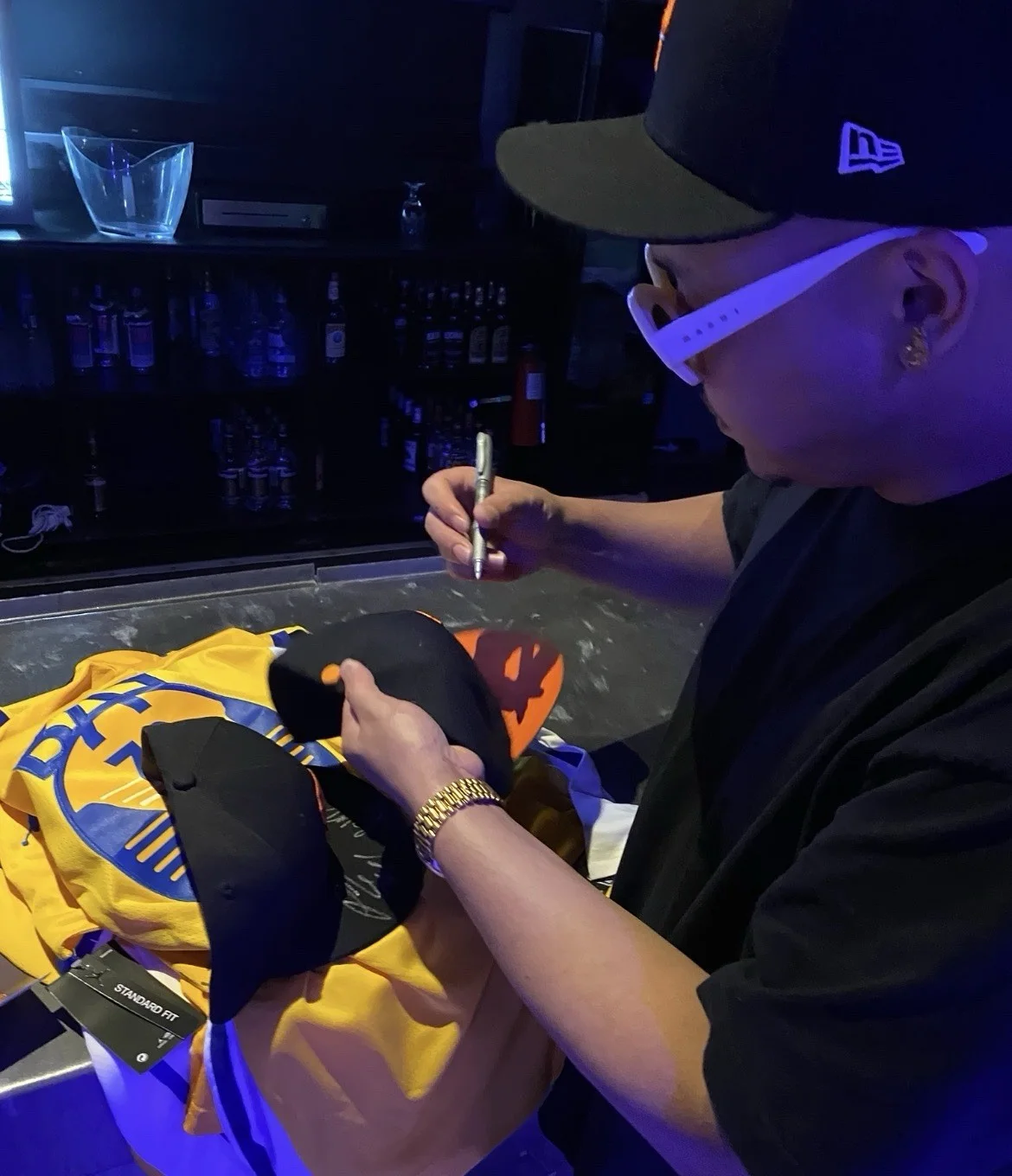 🔥🔥 P-LO Signed Stunna Vinyl Autographed Orange & Yellow Limited /1000 🔥🔥, image 4