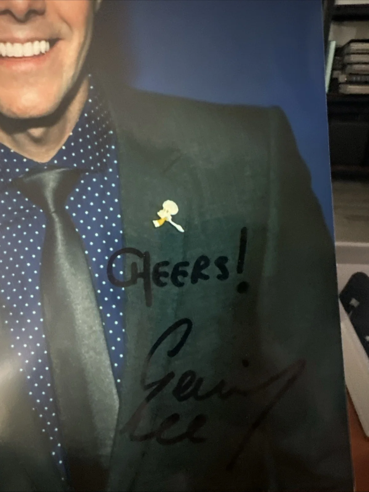 Tony Award Nominated Actor Gavyn Lee Autographed 8 X 10 Photo Signed Spongebob, изображение 2