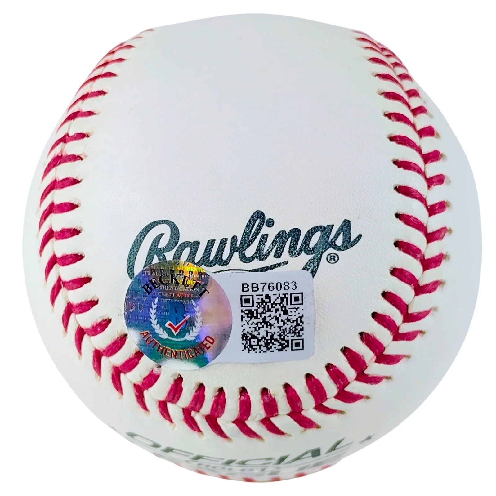 Jaden Smith — Jaden Smith Signed Rawlings Baseball Beckett BAS COA Actor Rapper Autographed, image 2